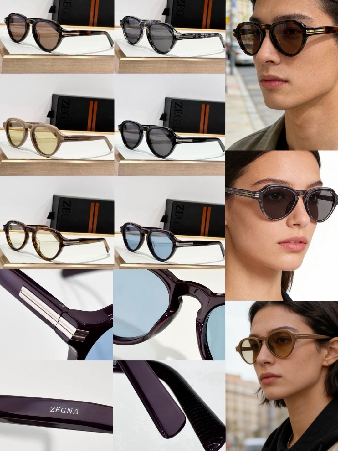 ZEGN SUNGLASSES