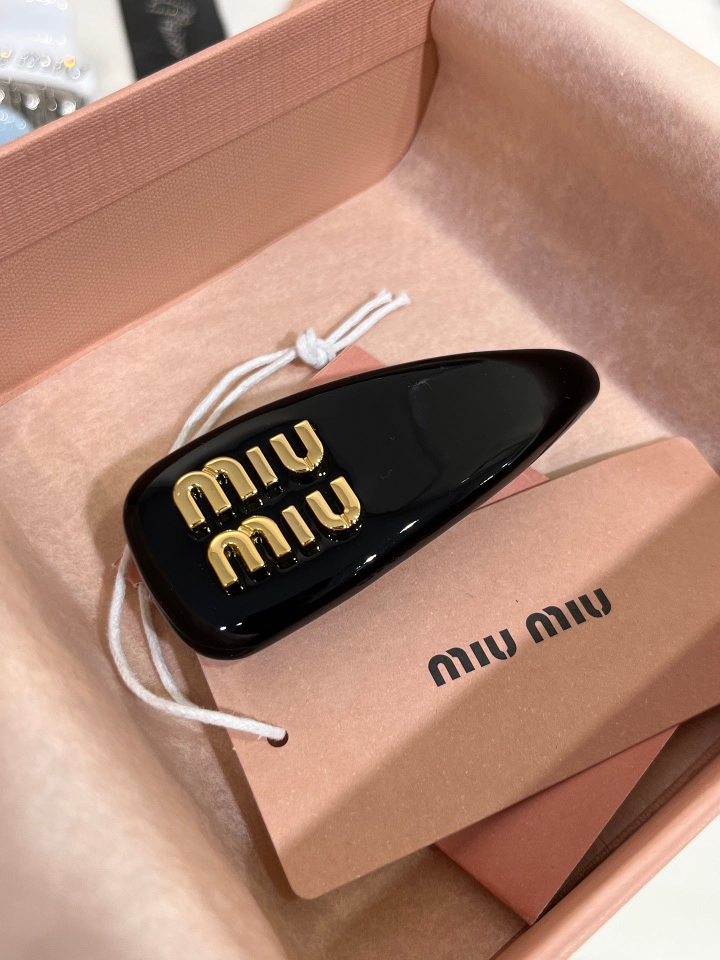 MIU M HAIR CLIP