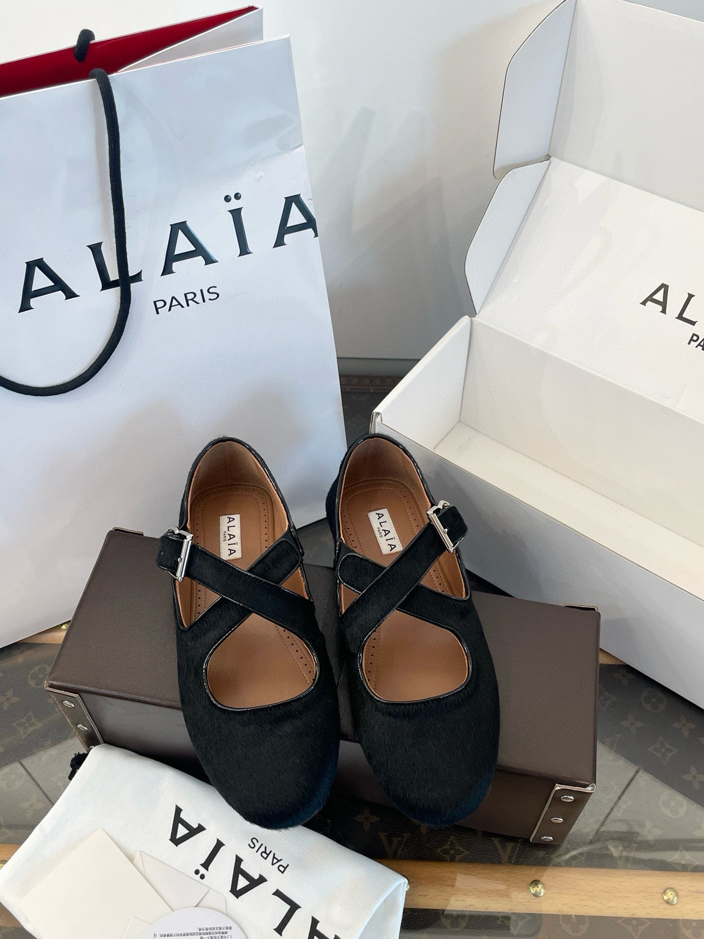 ALAIA BALLET FLATS