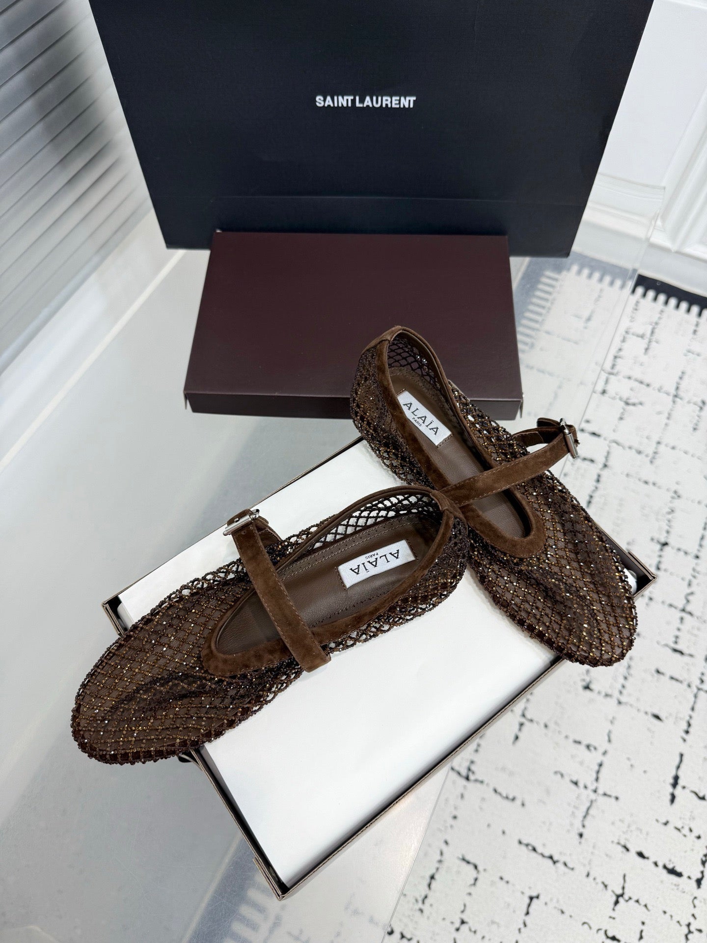 ALAIA BALLET FLATS