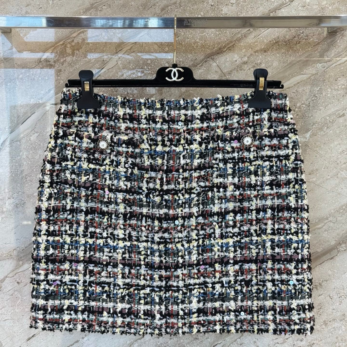 CC TWEED SKIRT