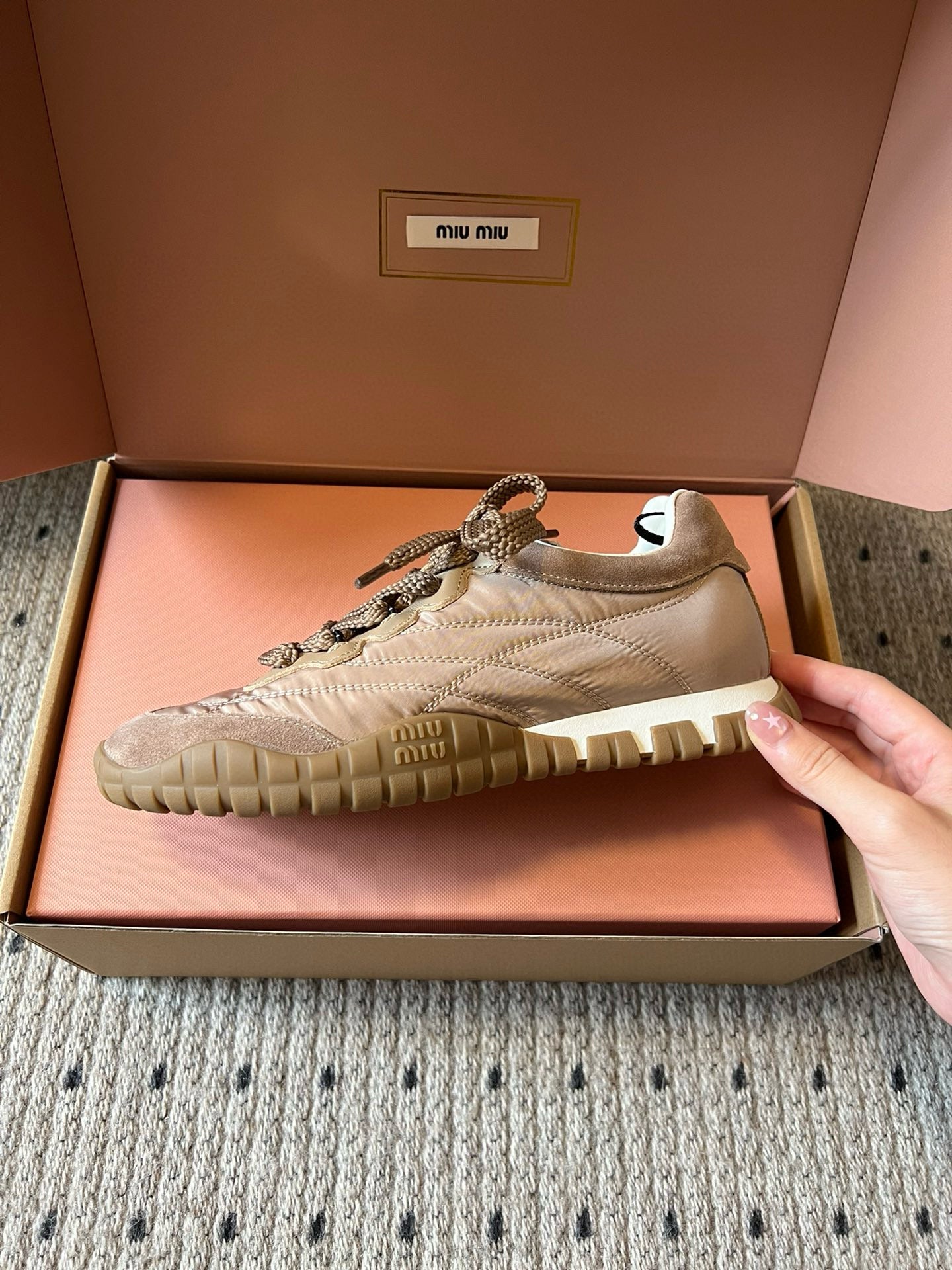 MIU M TYRE SNEAKERS
