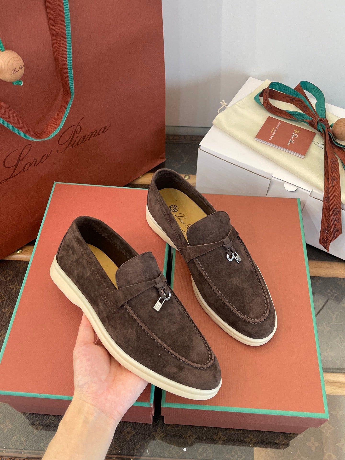 LORO P SUMMER CHARMS LOAFERS
