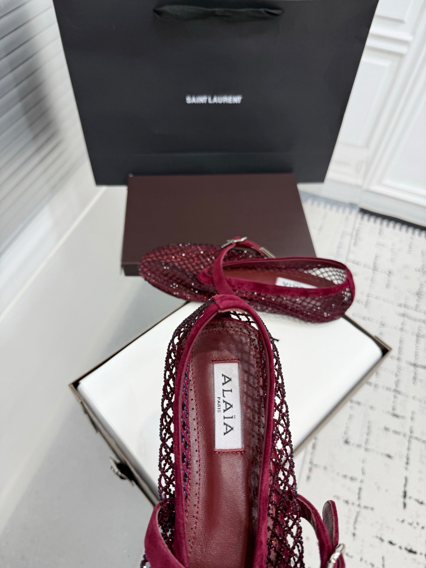 ALAIA BALLET FLATS