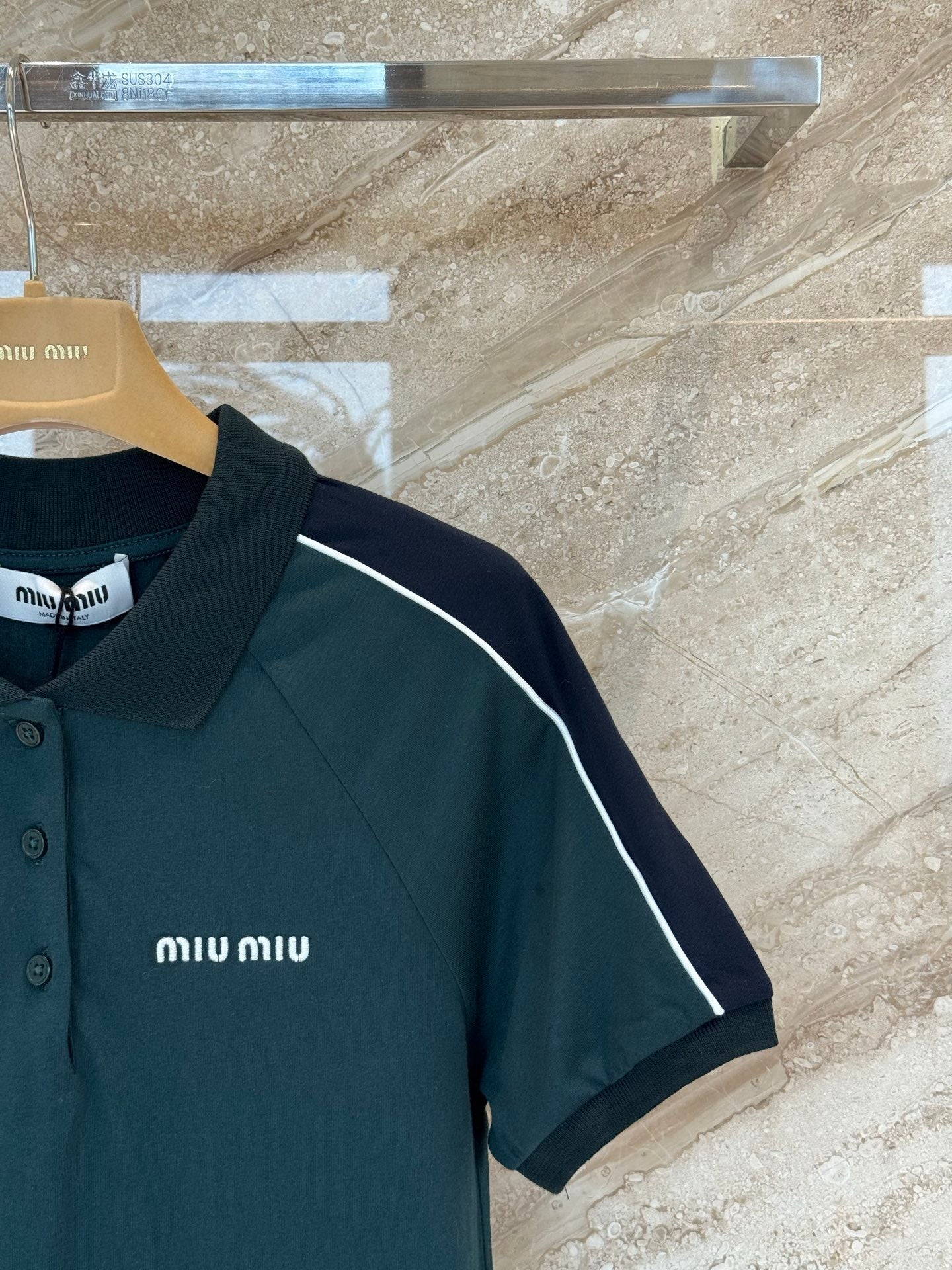 MIU M POLO SHIRT