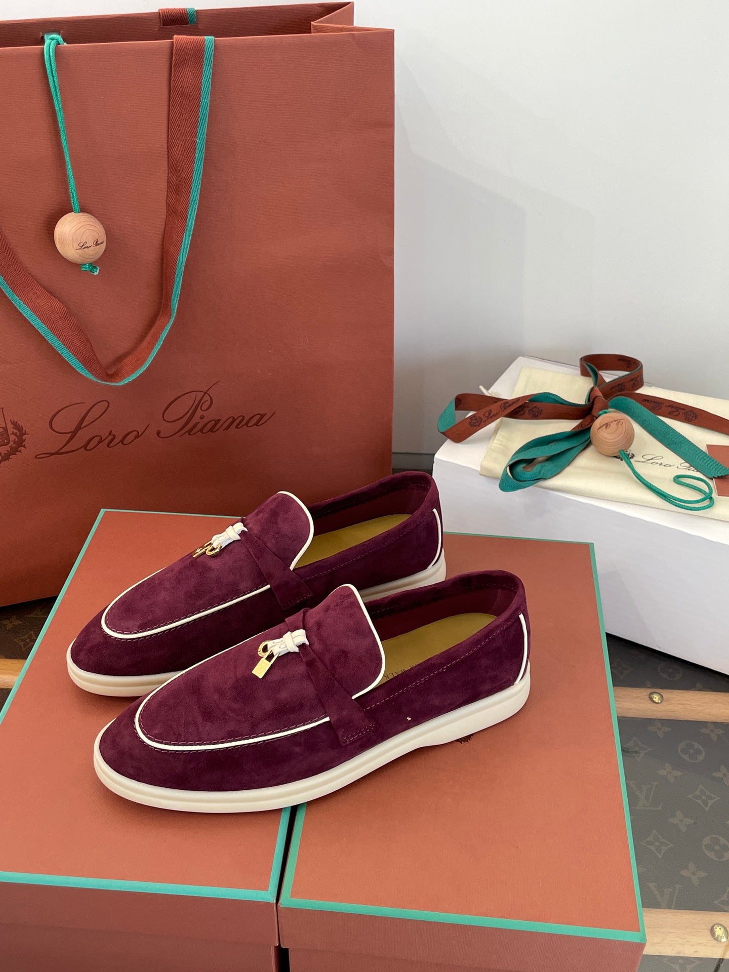 LORO P SUMMER CHARMS LOAFERS