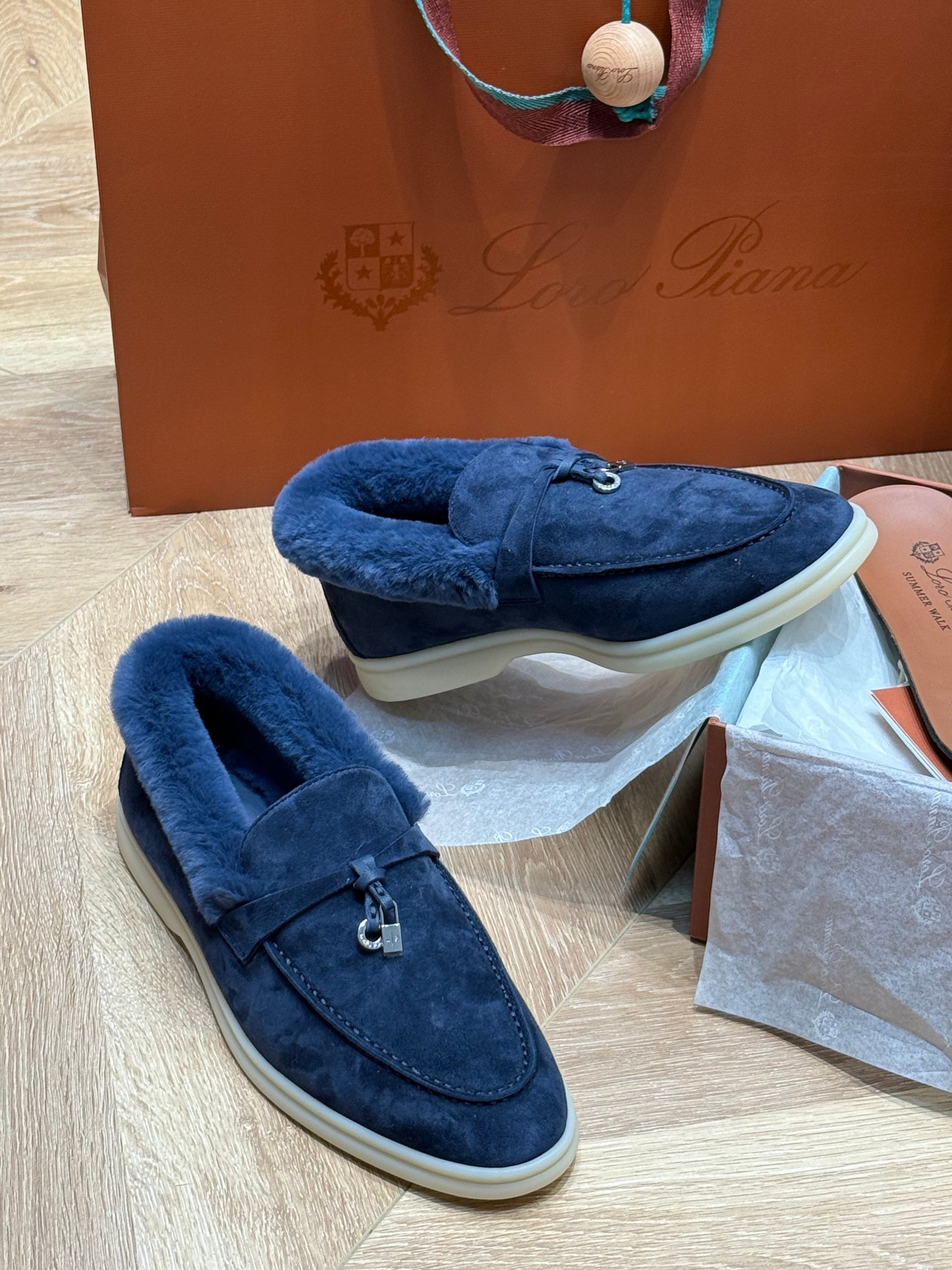 LORO P SUMMER CHARMS LOAFERS