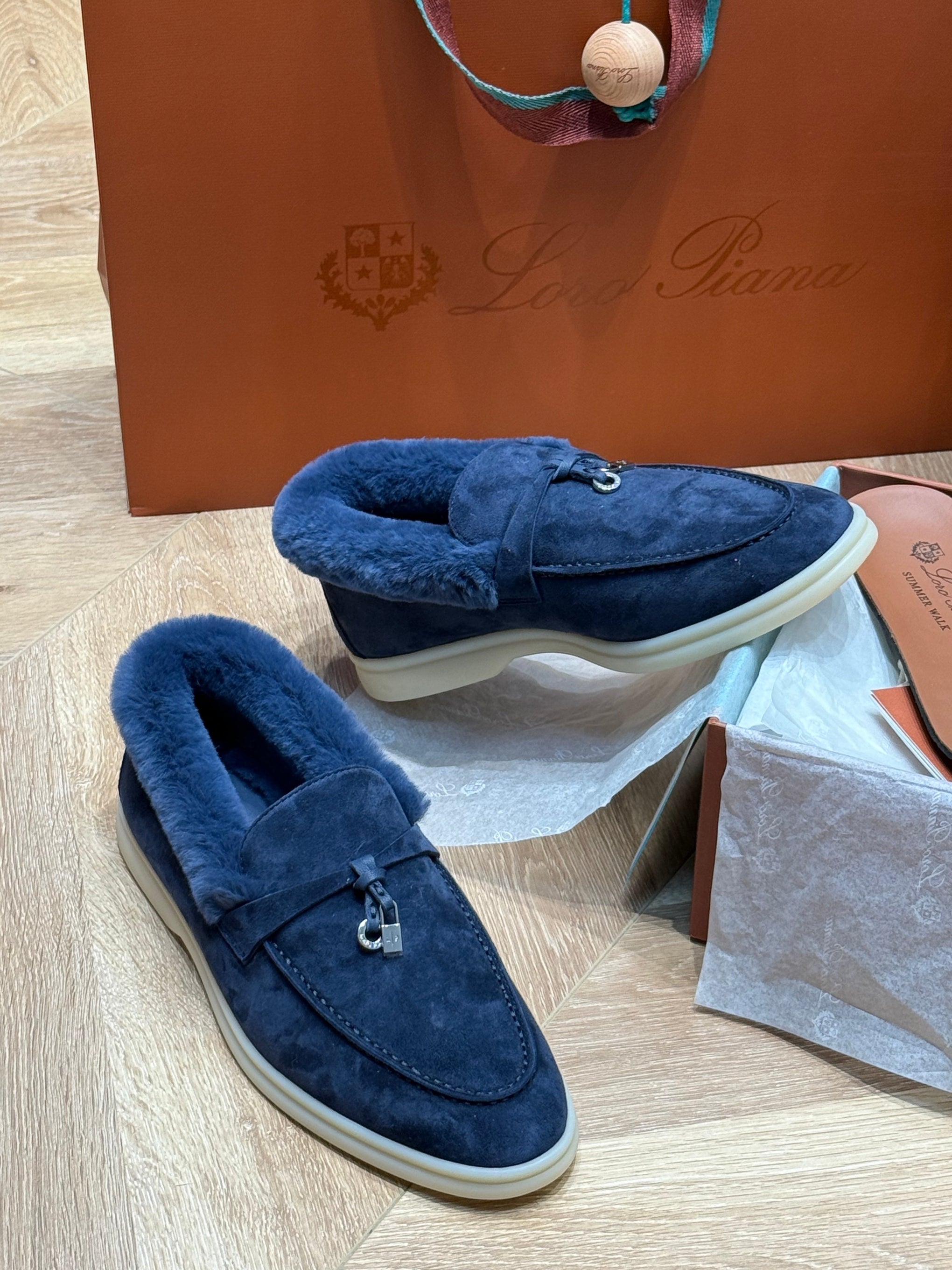 LORO P SUMMER CHARMS LOAFERS