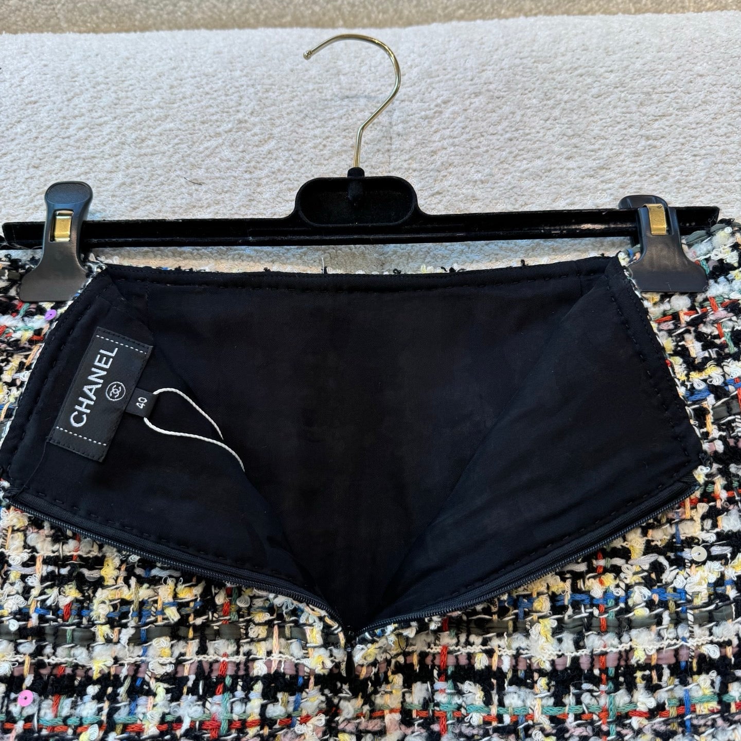 CC TWEED SKIRT