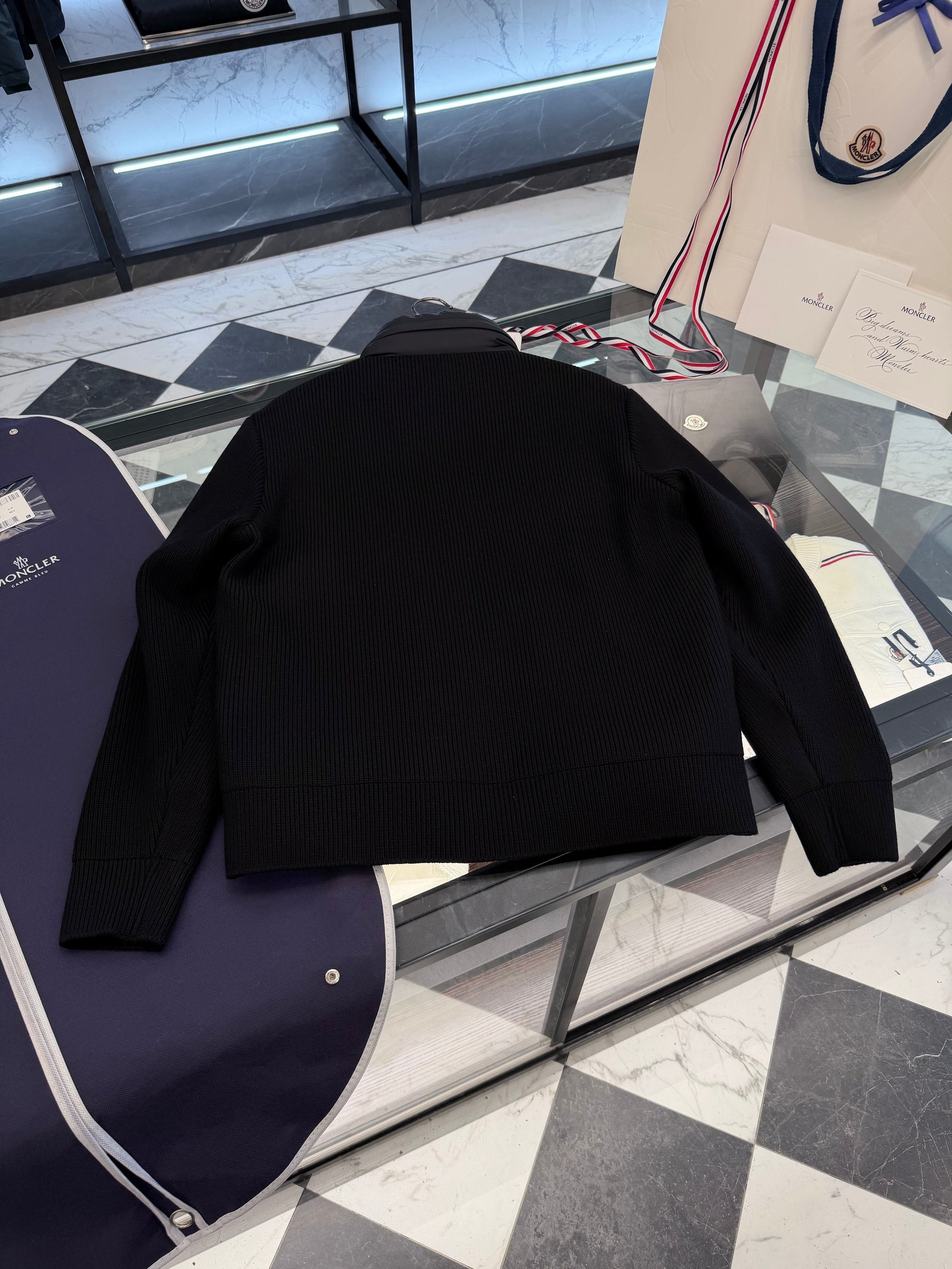 MONC CARDIGAN TRICOT