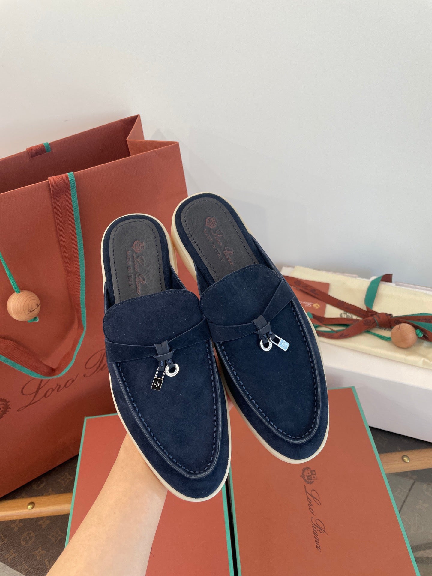 LORO P SUMMER CHARMS LOAFERS
