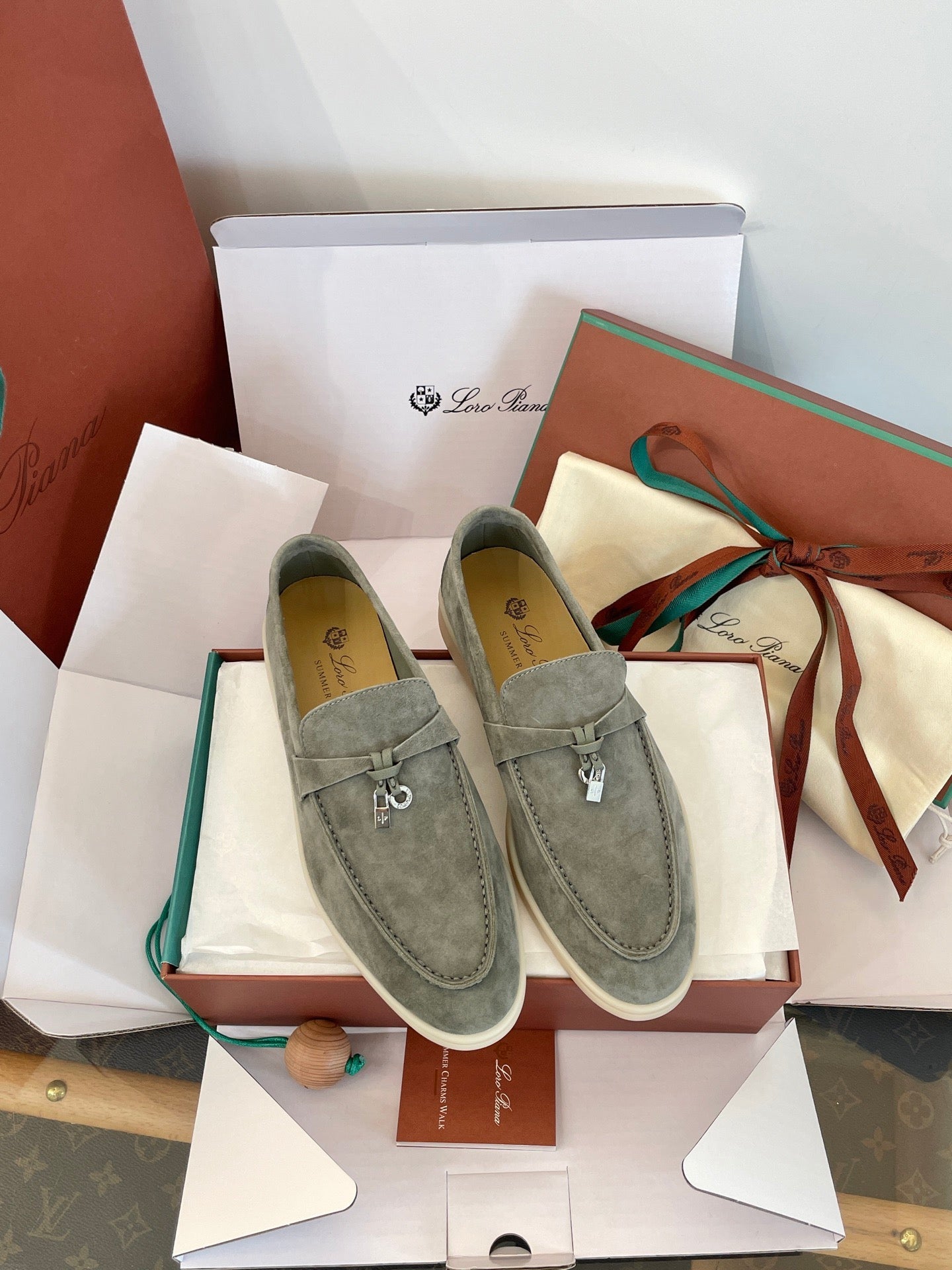 LORO P SUMMER CHARMS LOAFERS