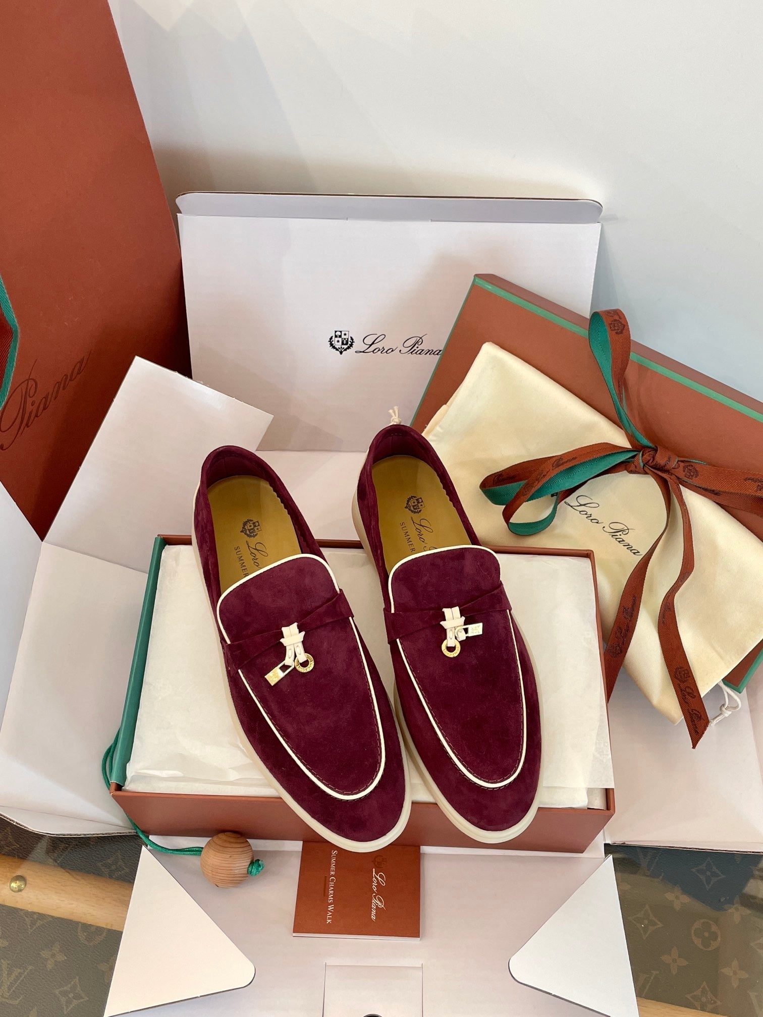 LORO P SUMMER CHARMS LOAFERS