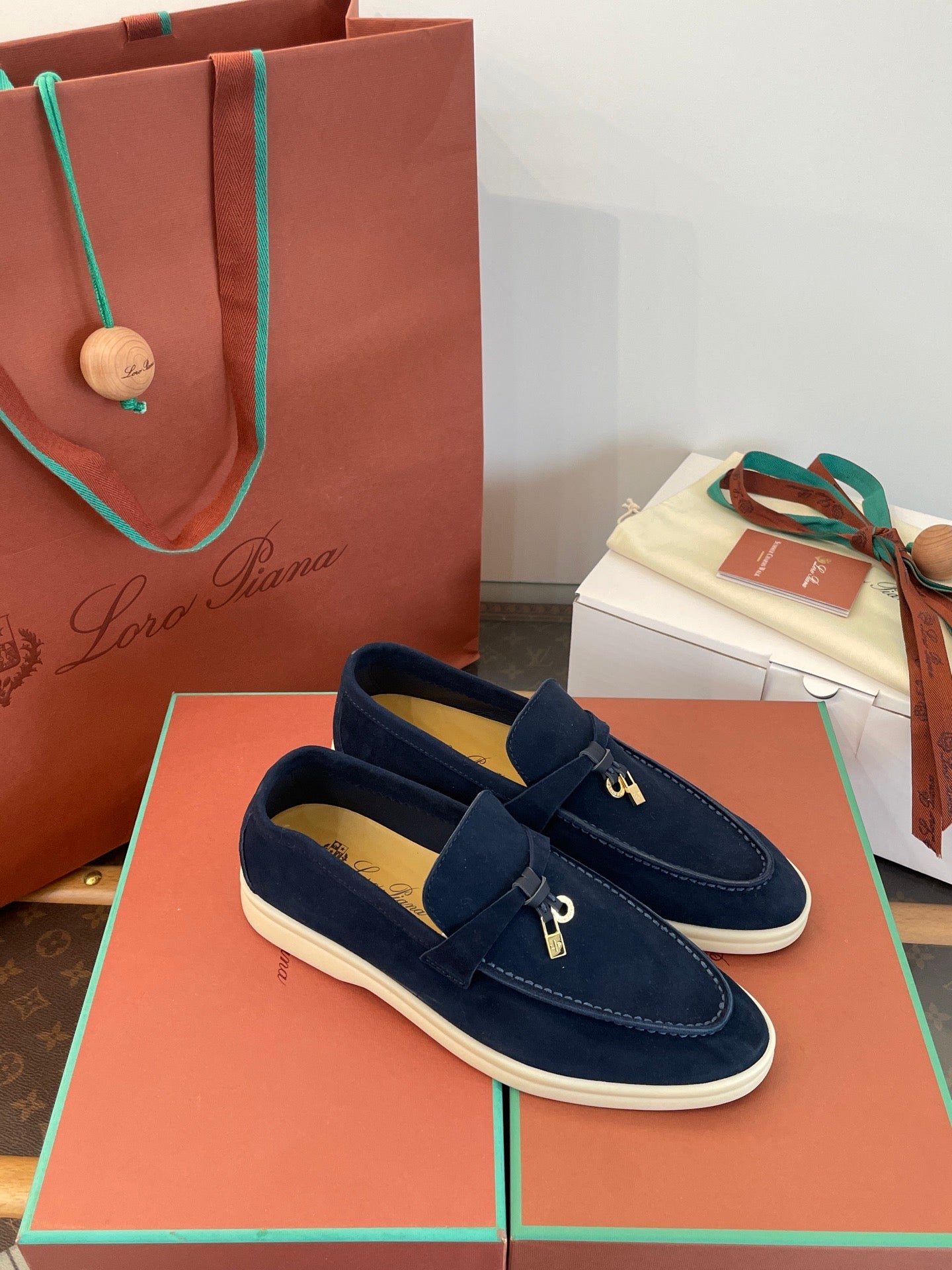 LORO P SUMMER CHARMS LOAFERS