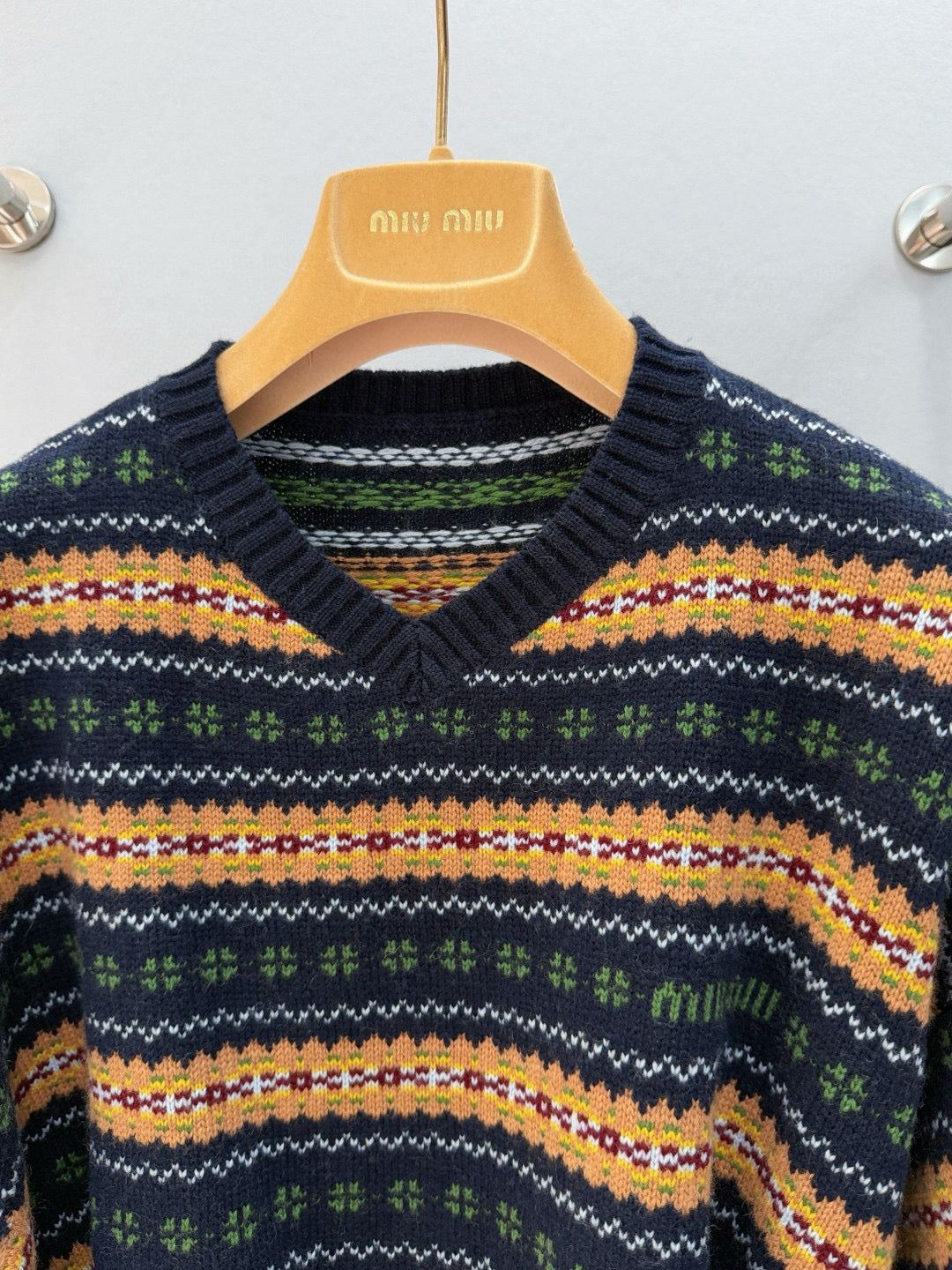 MIU M CROP JUMPER