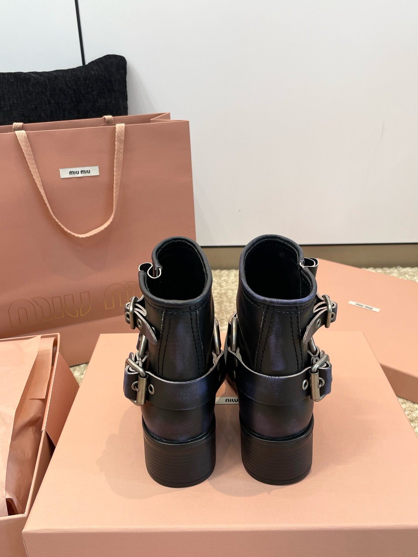 MIU M BOOTS