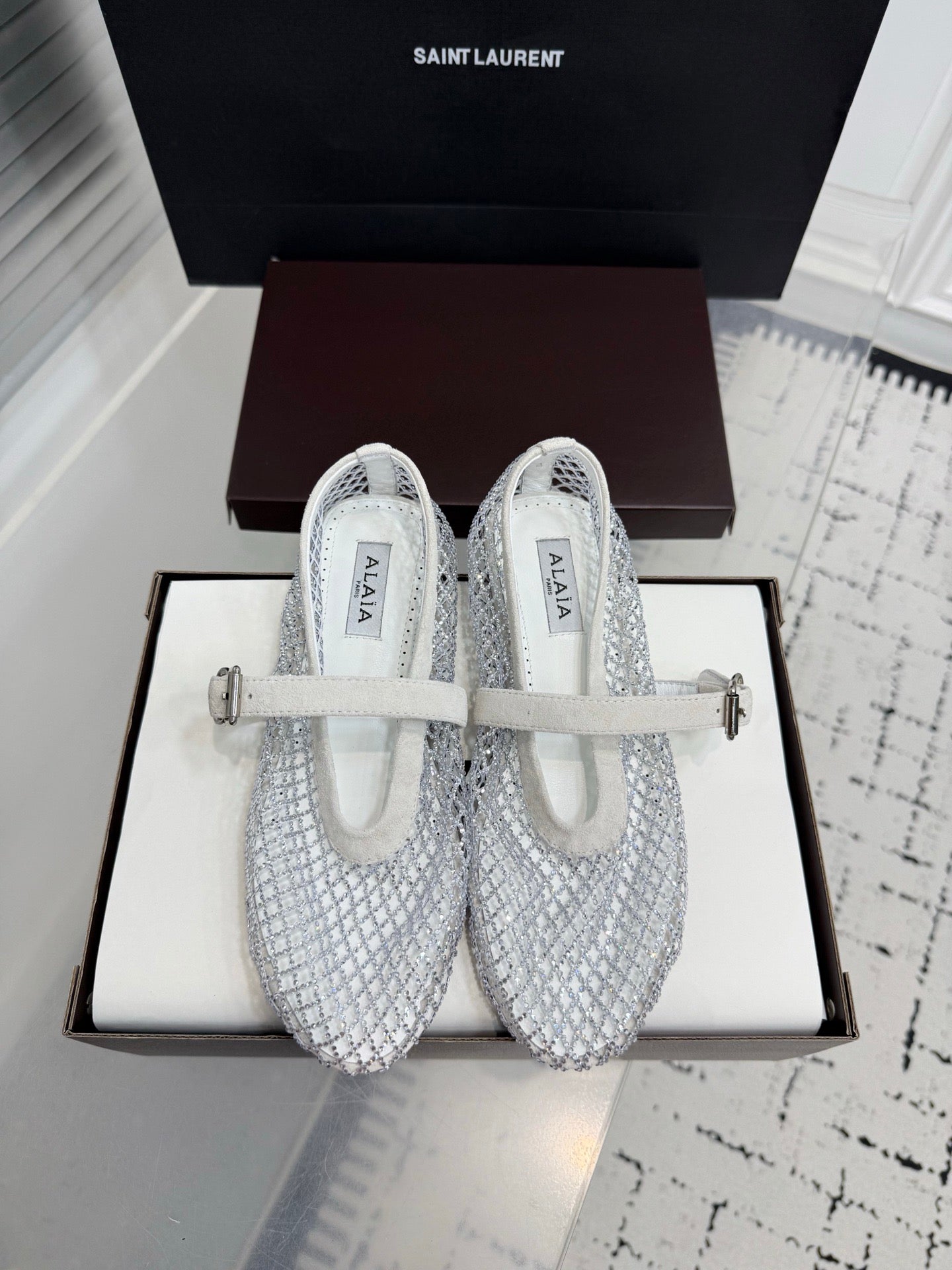 ALAIA BALLET FLATS