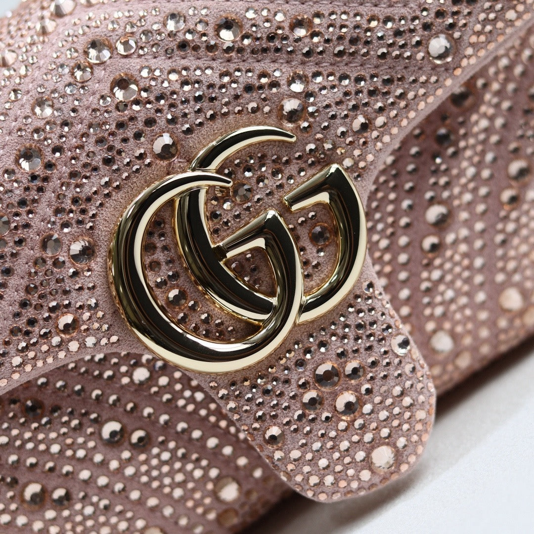 GG MARMONT CRYSTALS SMALL BAG