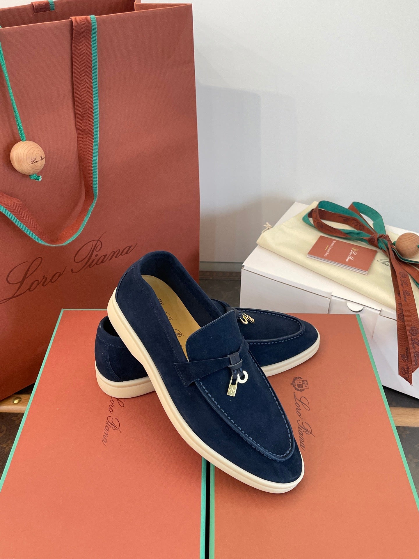 LORO P SUMMER CHARMS LOAFERS