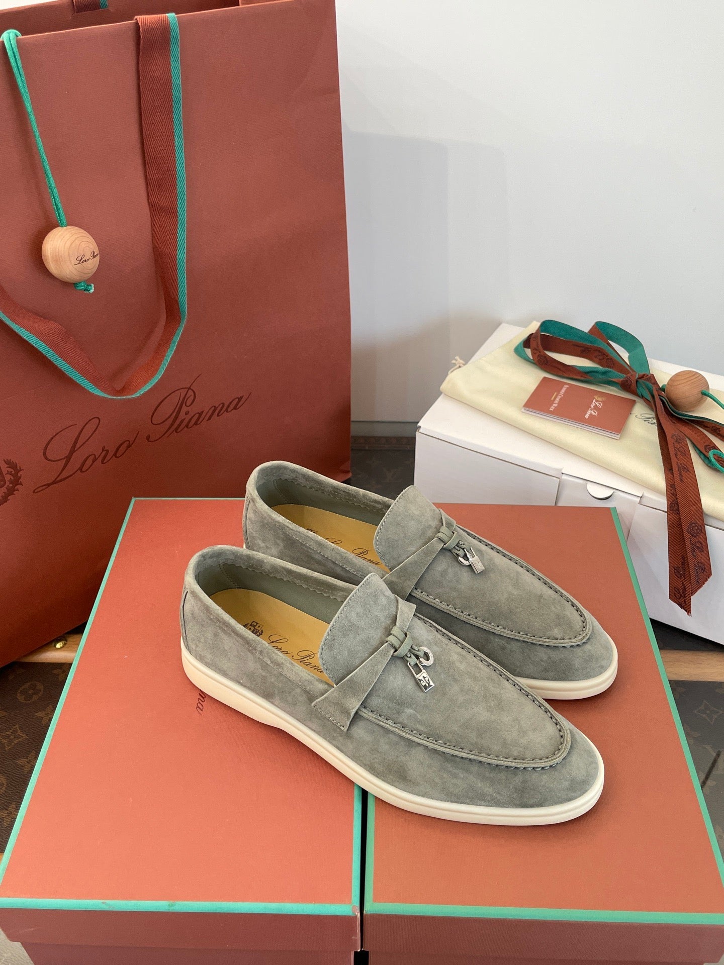 LORO P SUMMER CHARMS LOAFERS