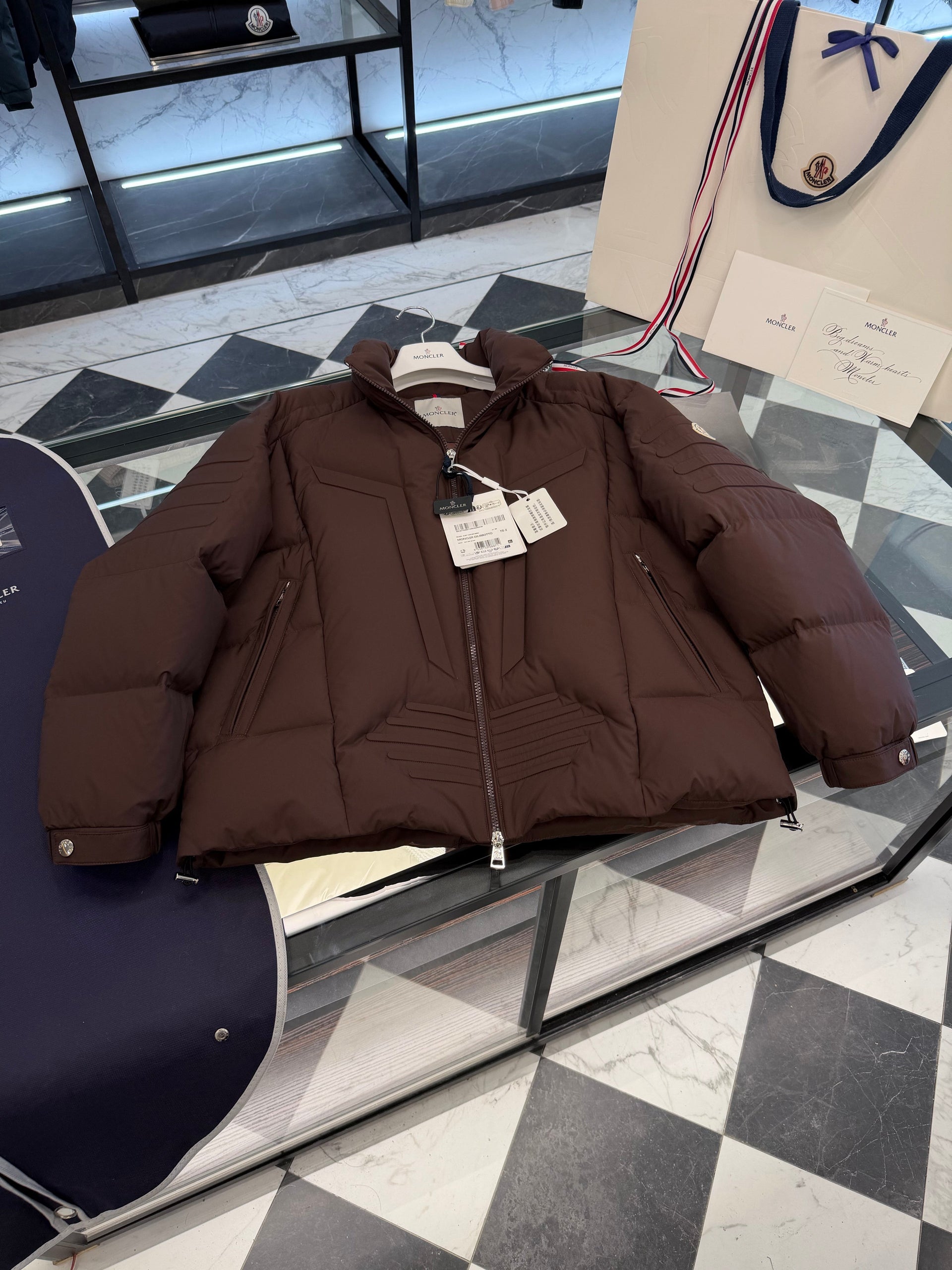 MONC MATT BLACK JACKET