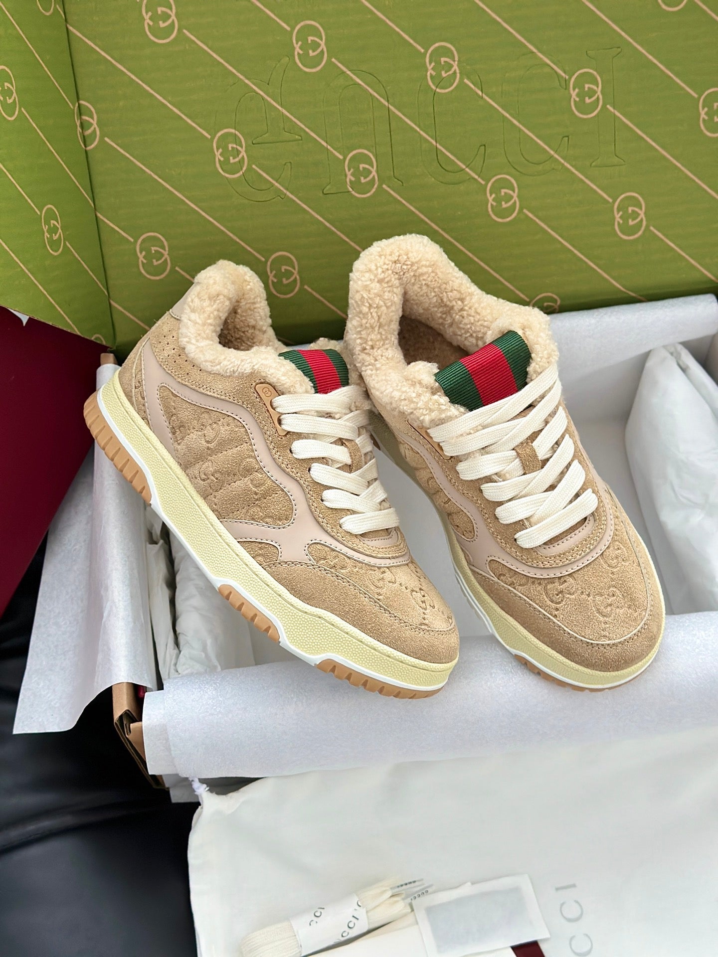GG RE WEB SNEAKER