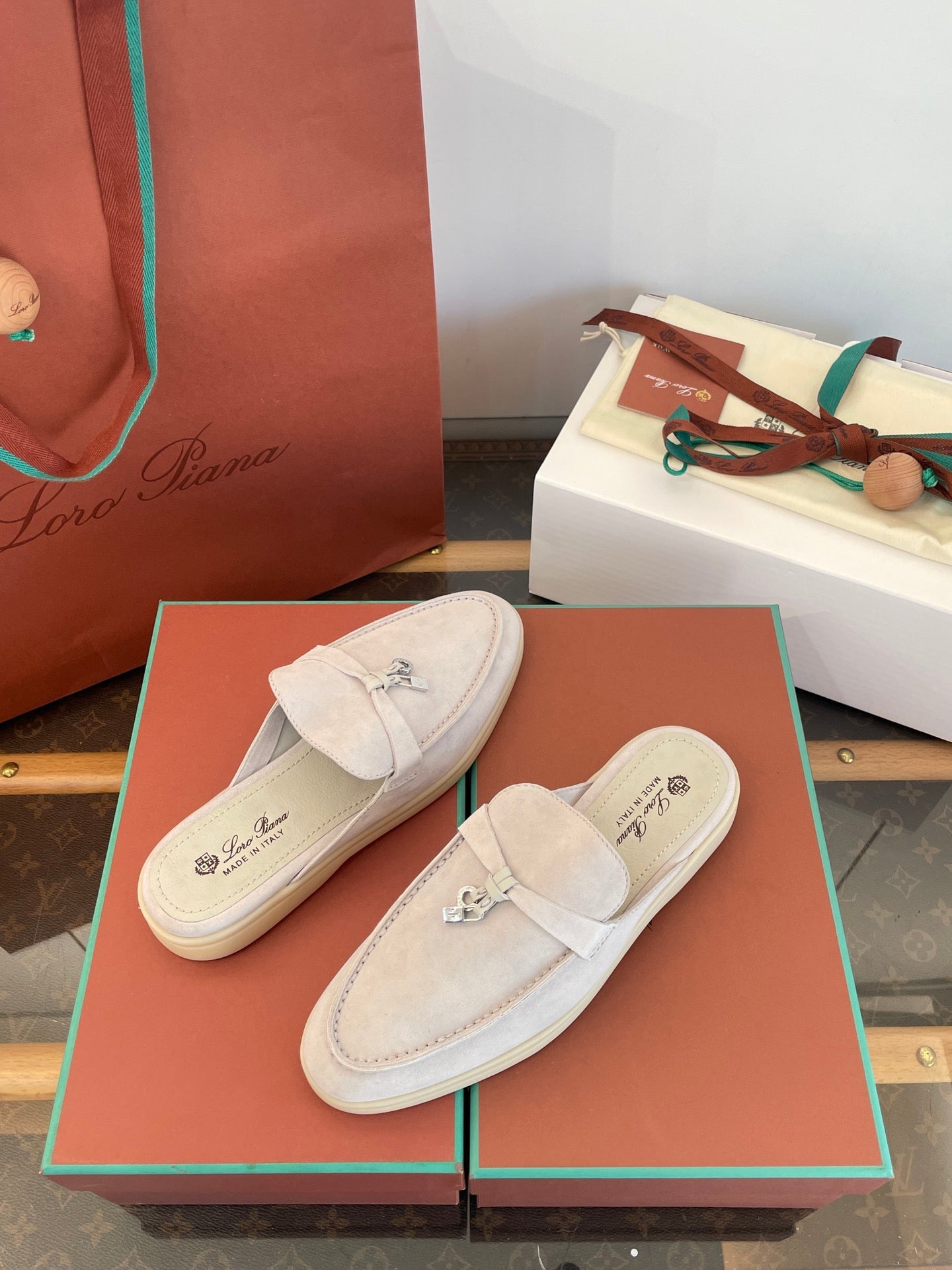 LORO P SUMMER CHARMS LOAFERS