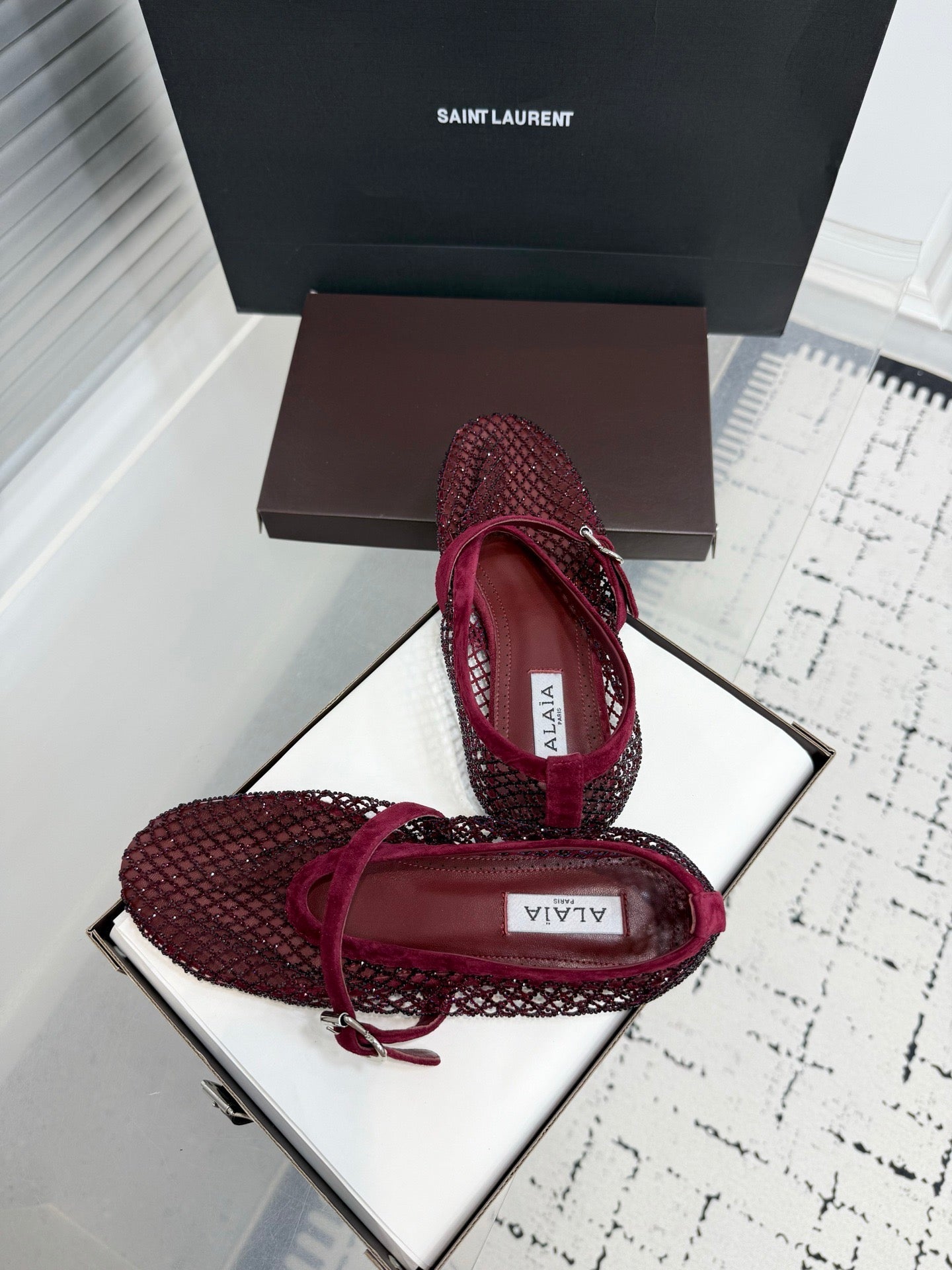 ALAIA BALLET FLATS