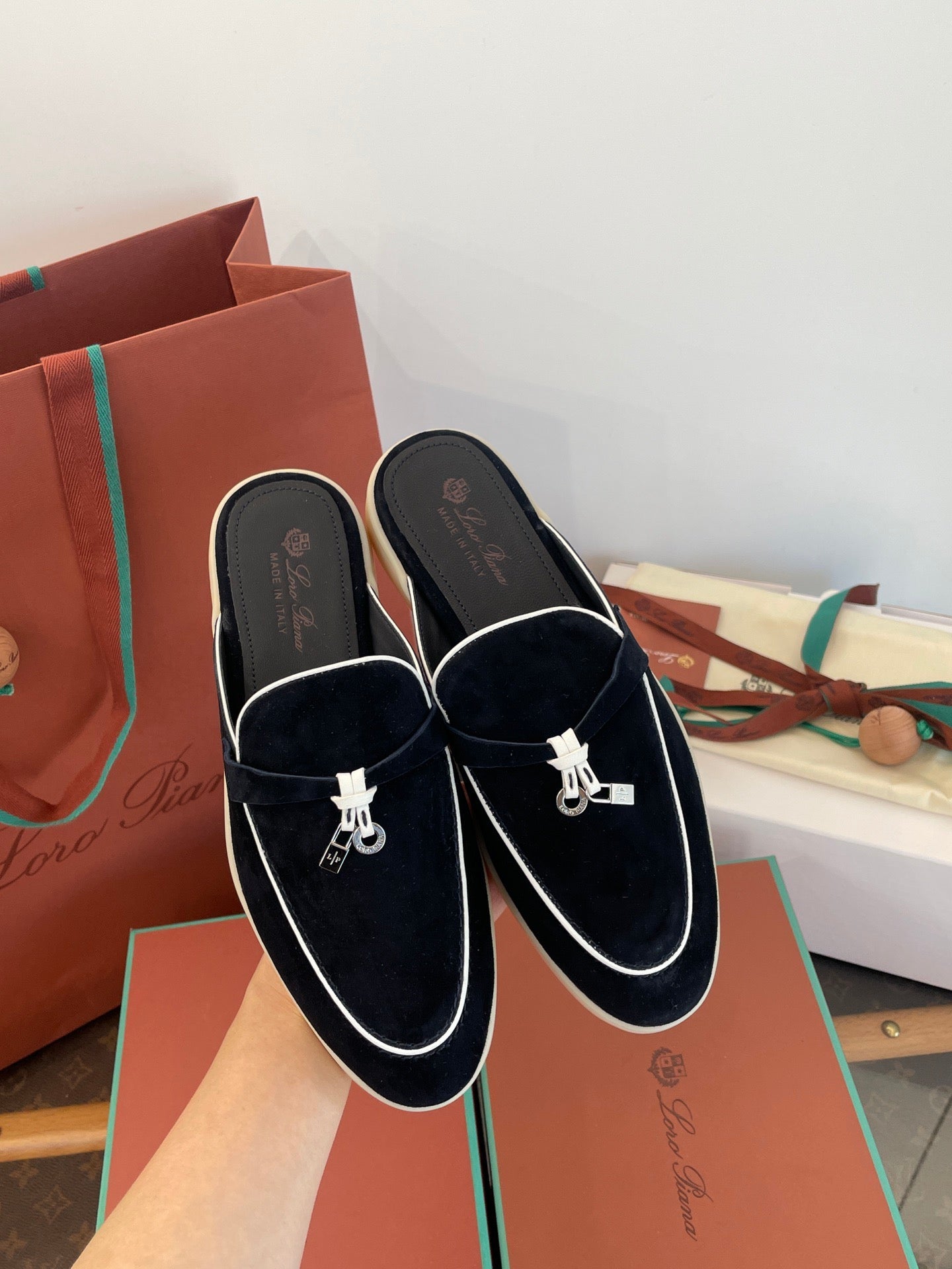 LORO P SUMMER CHARMS MULES