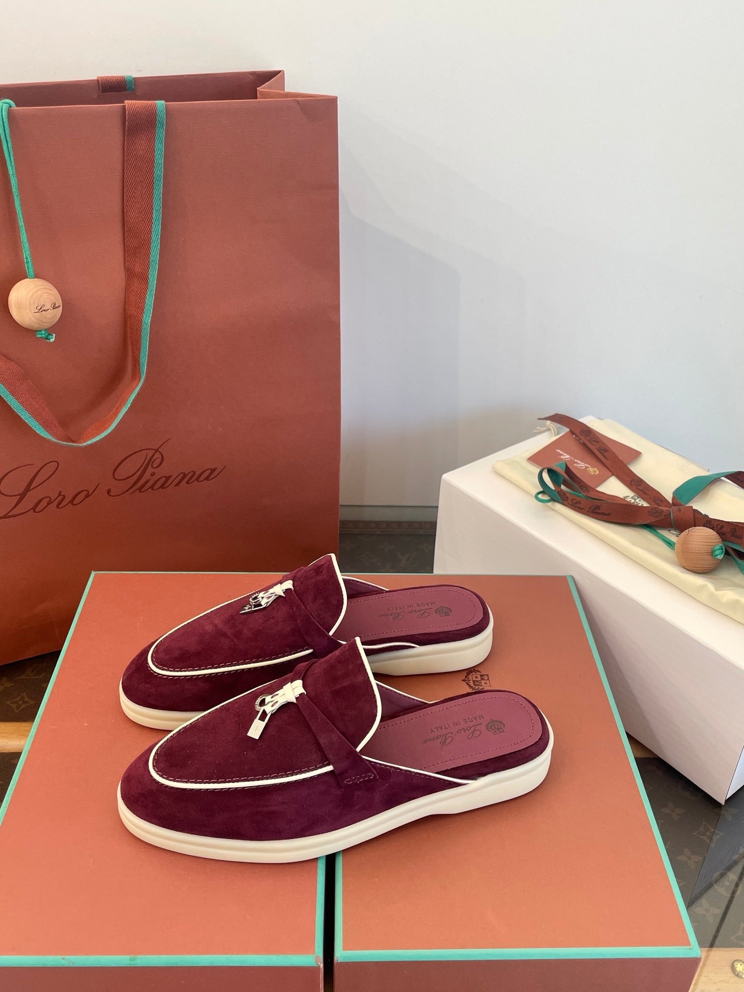 LORO P SUMMER CHARMS LOAFERS