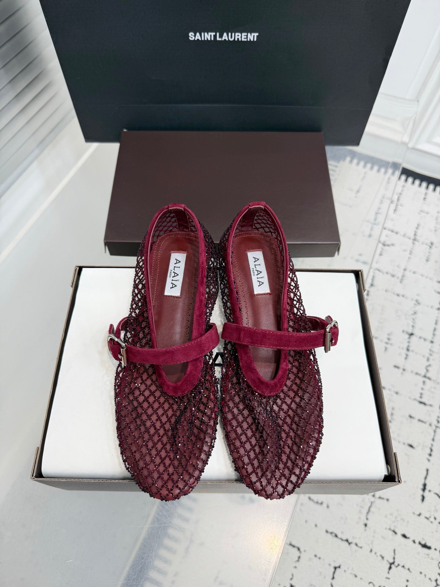 ALAIA BALLET FLATS