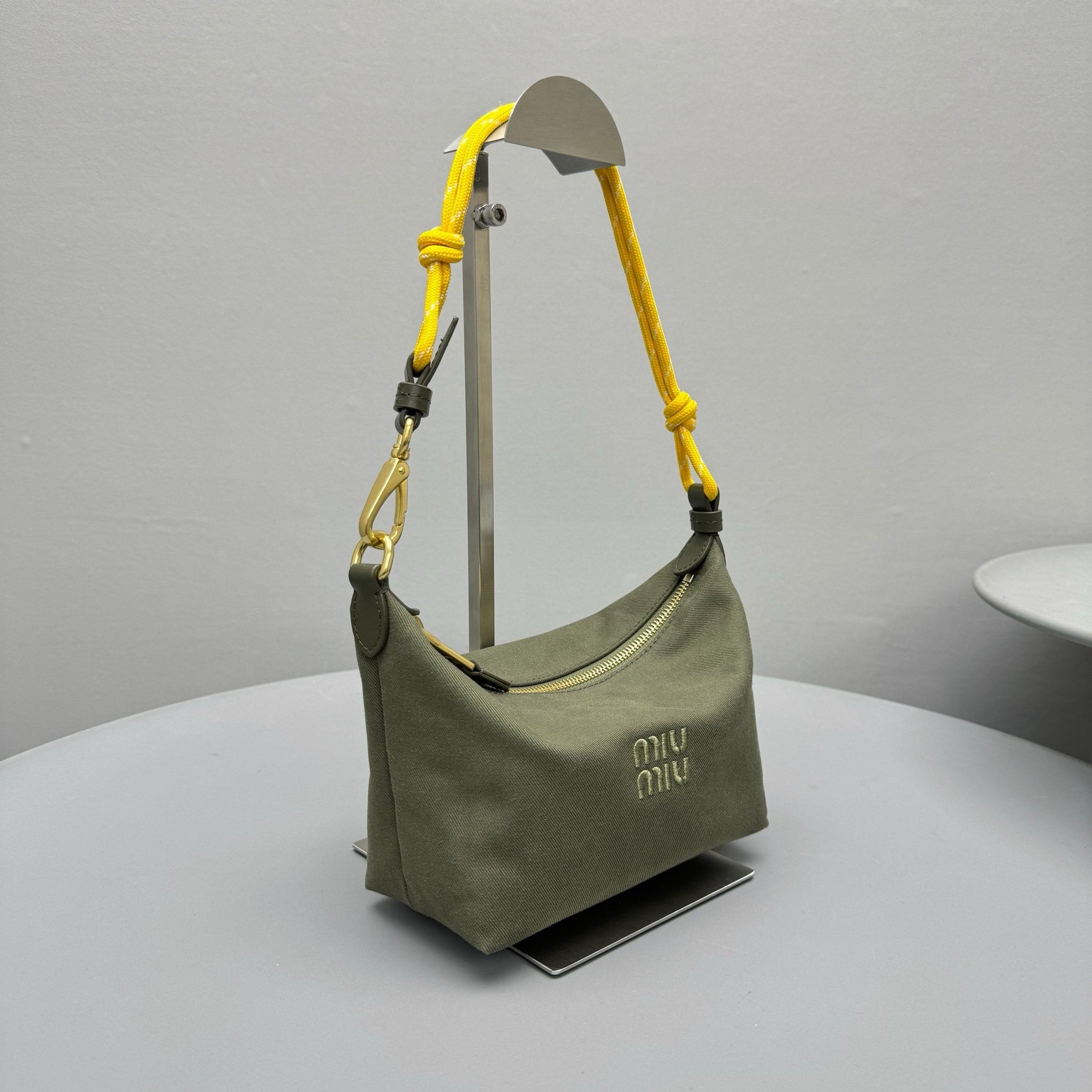 MIU M GABARDINE POUCH