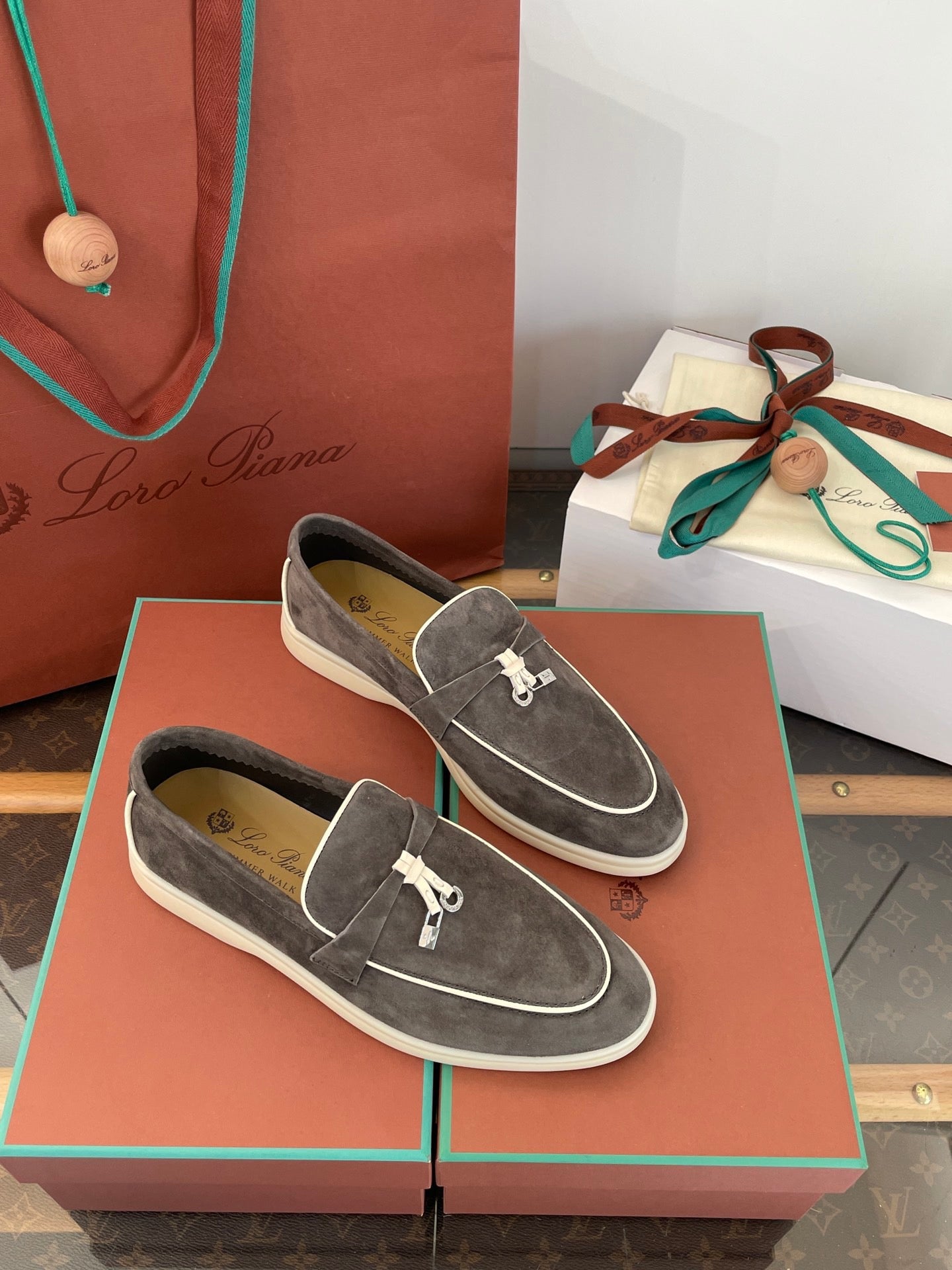 LORO P SUMMER CHARMS LOAFERS