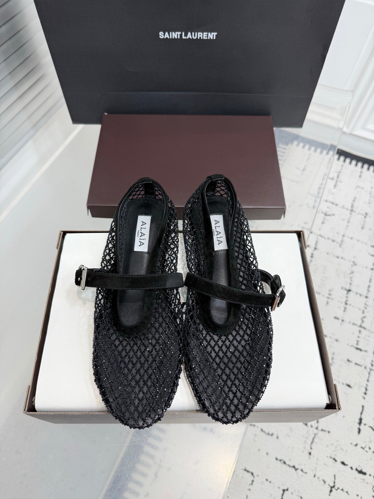 ALAIA BALLET FLATS
