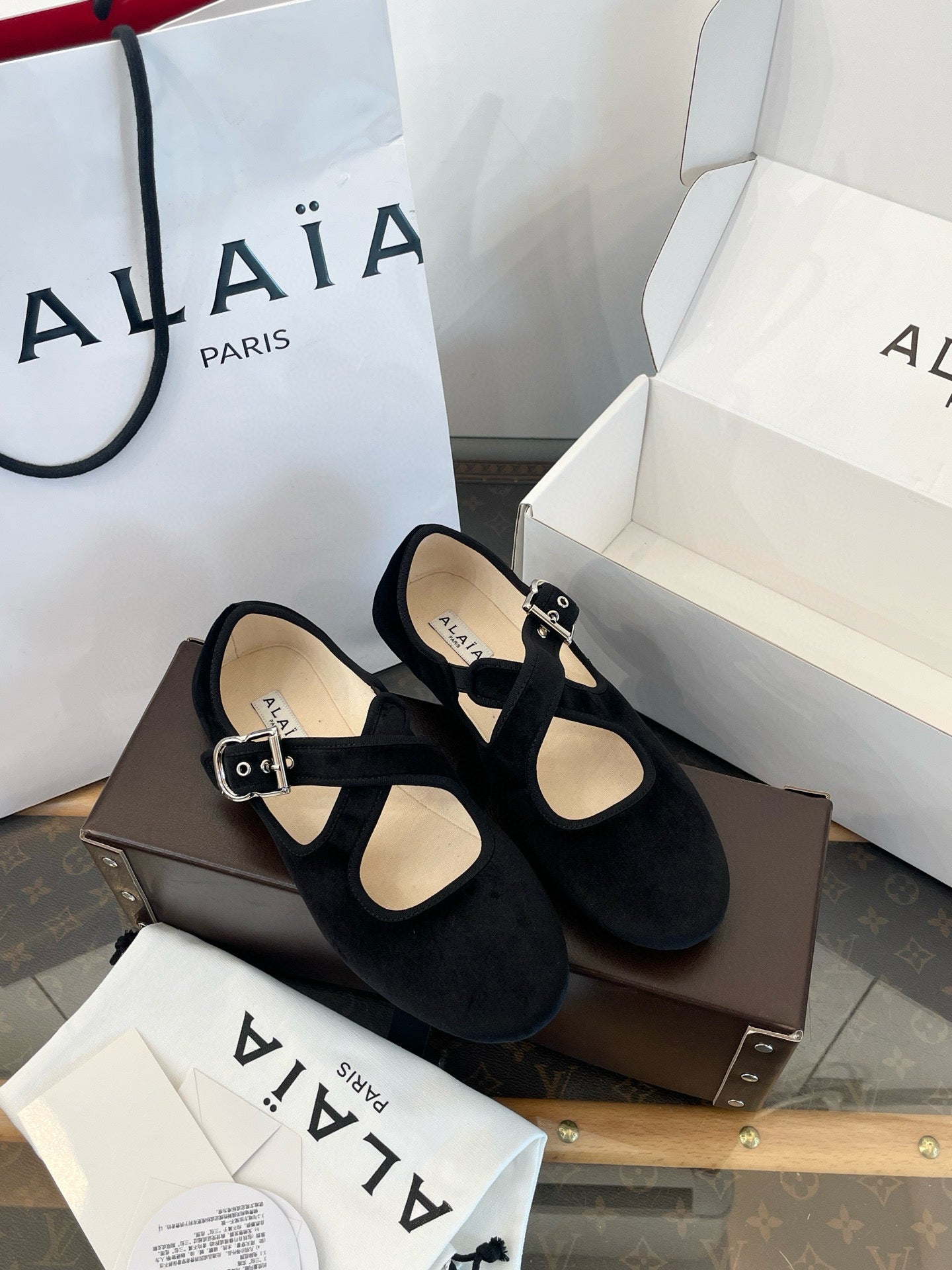 ALAIA BALLET FLATS