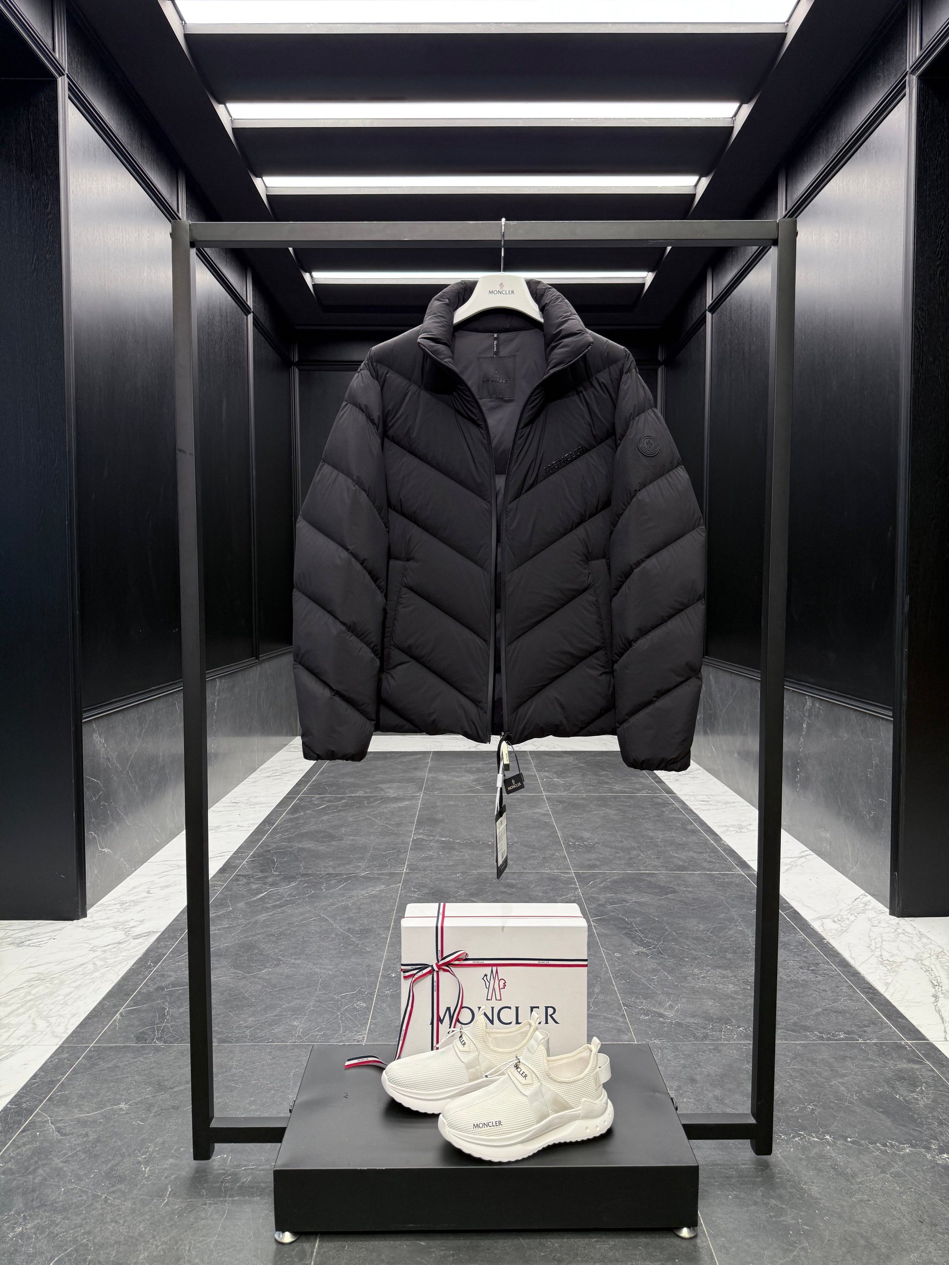 MONC MATT BLACK JACKET