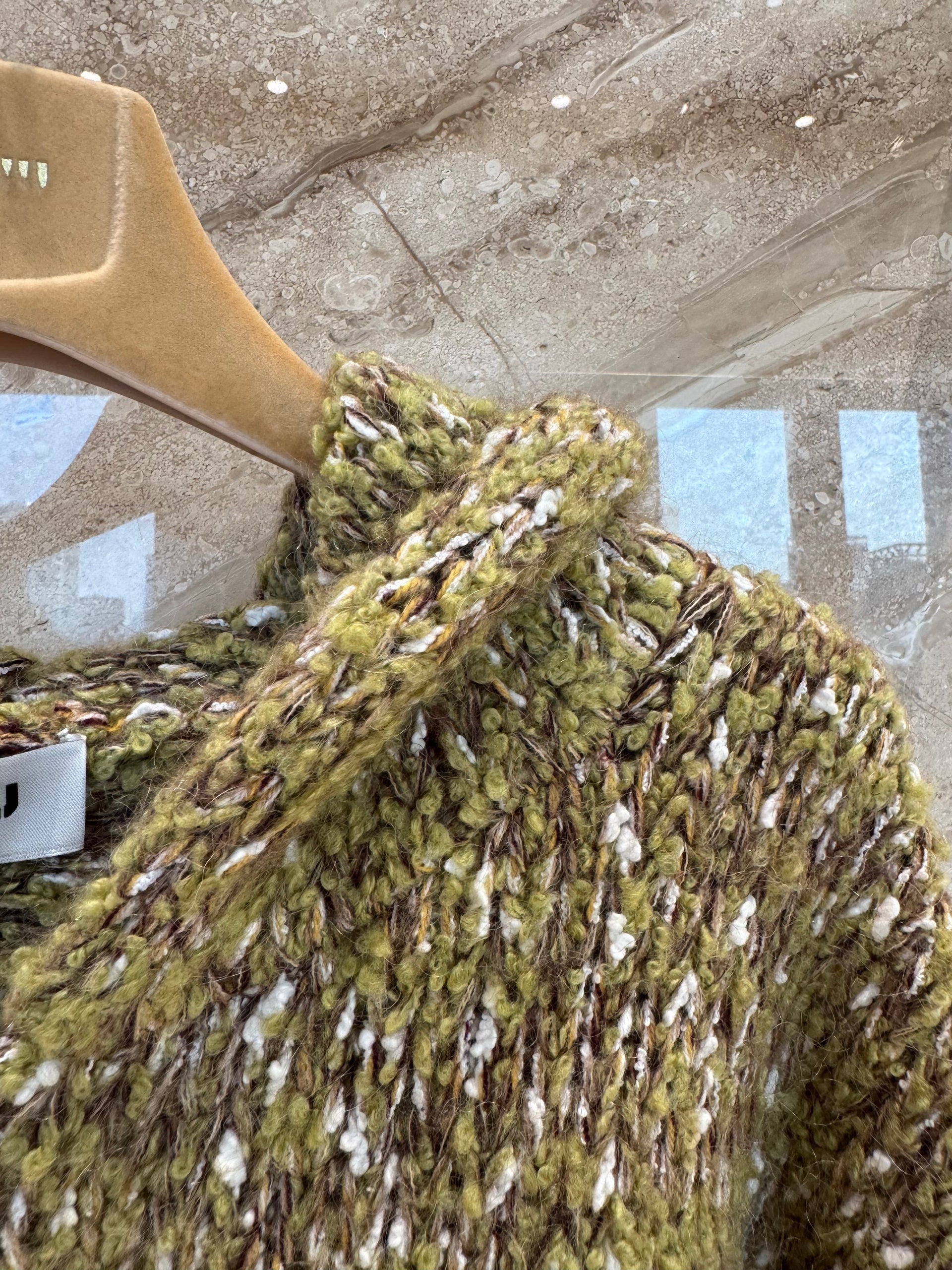 MIU M ZIP CARDIGAN