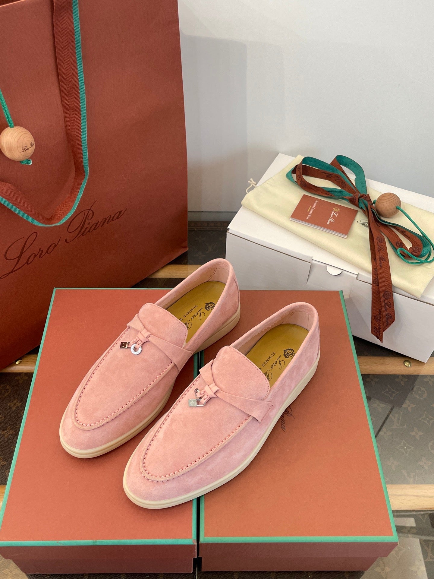 LORO P SUMMER CHARMS LOAFERS