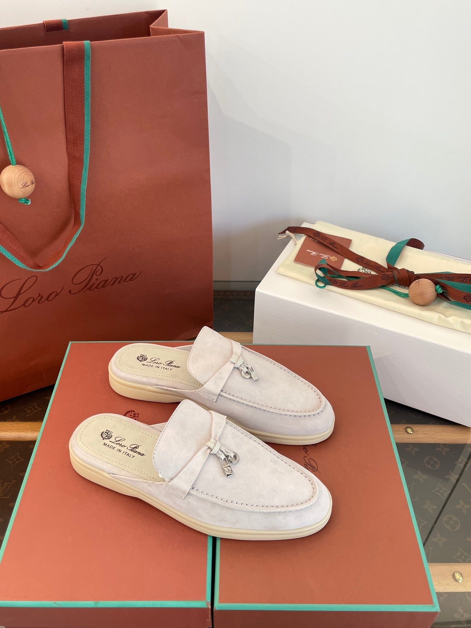 LORO P SUMMER CHARMS LOAFERS