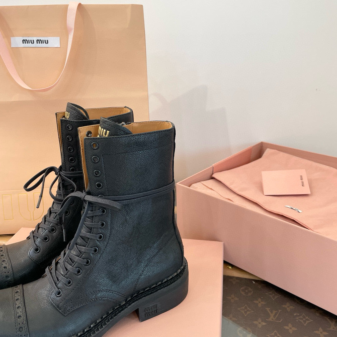 MIU M BOOTS