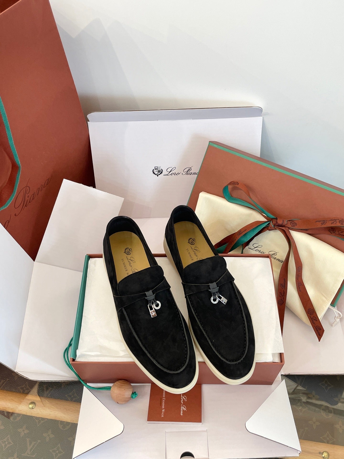 LORO P SUMMER CHARMS LOAFERS