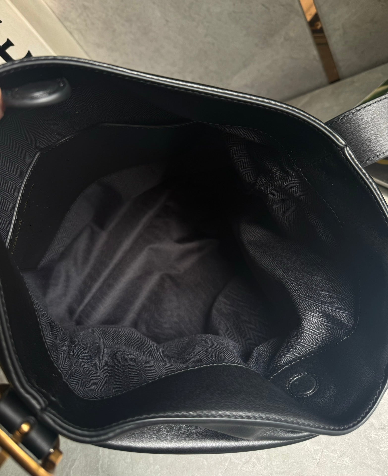 LOEW DRAPED TOTE BAG