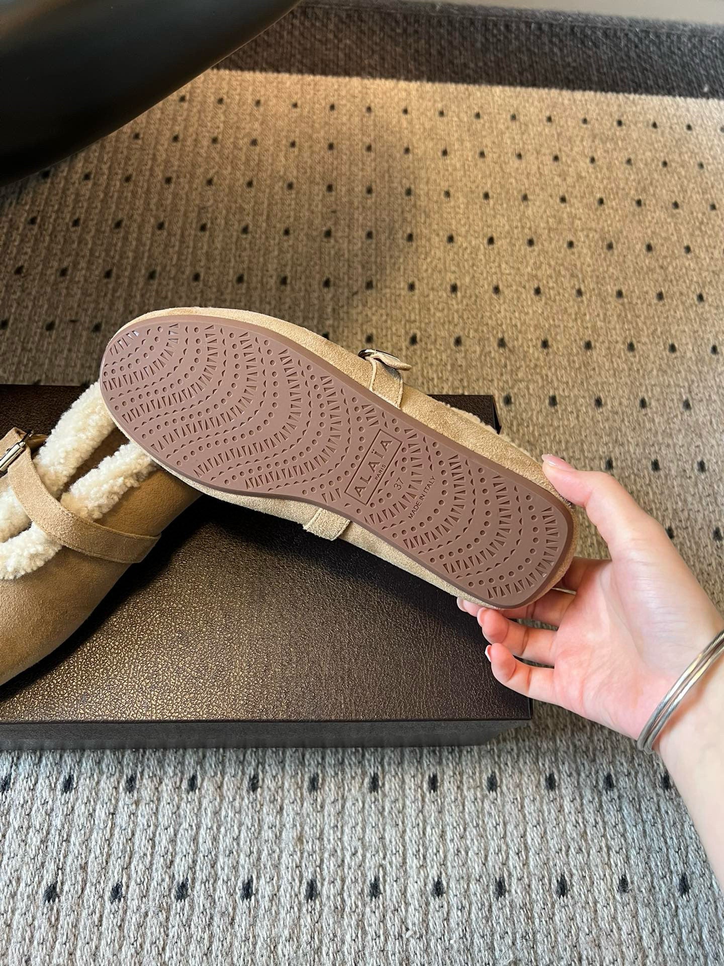 ALAIA BALLET FLATS