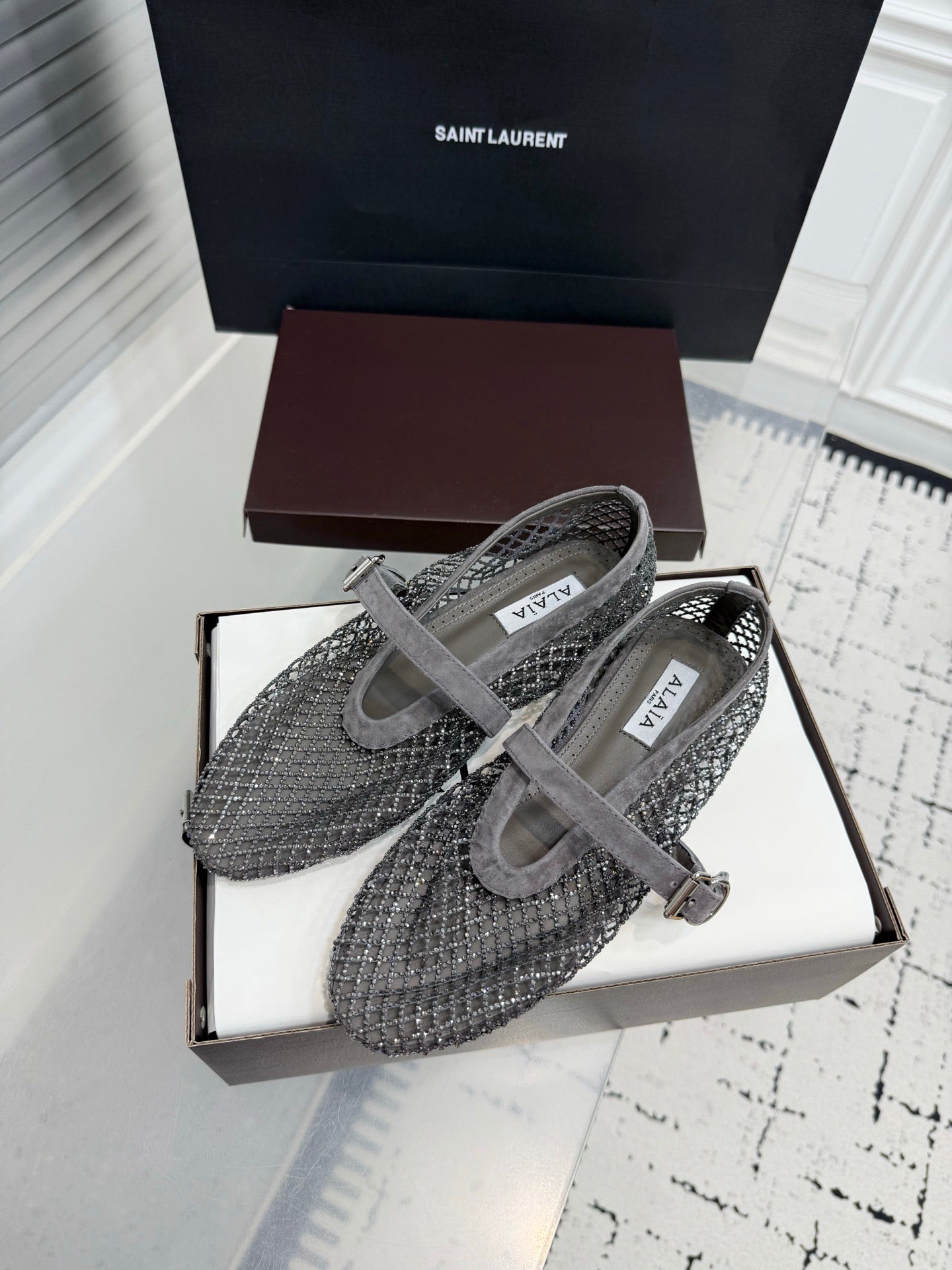 ALAIA BALLET FLATS