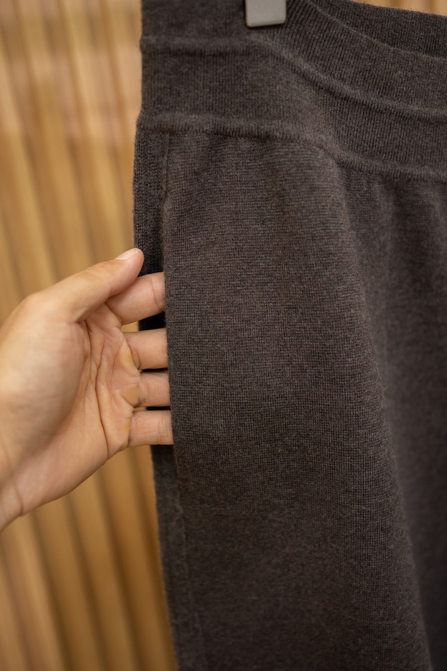 LORO P MERINO WOOL TROUSERS