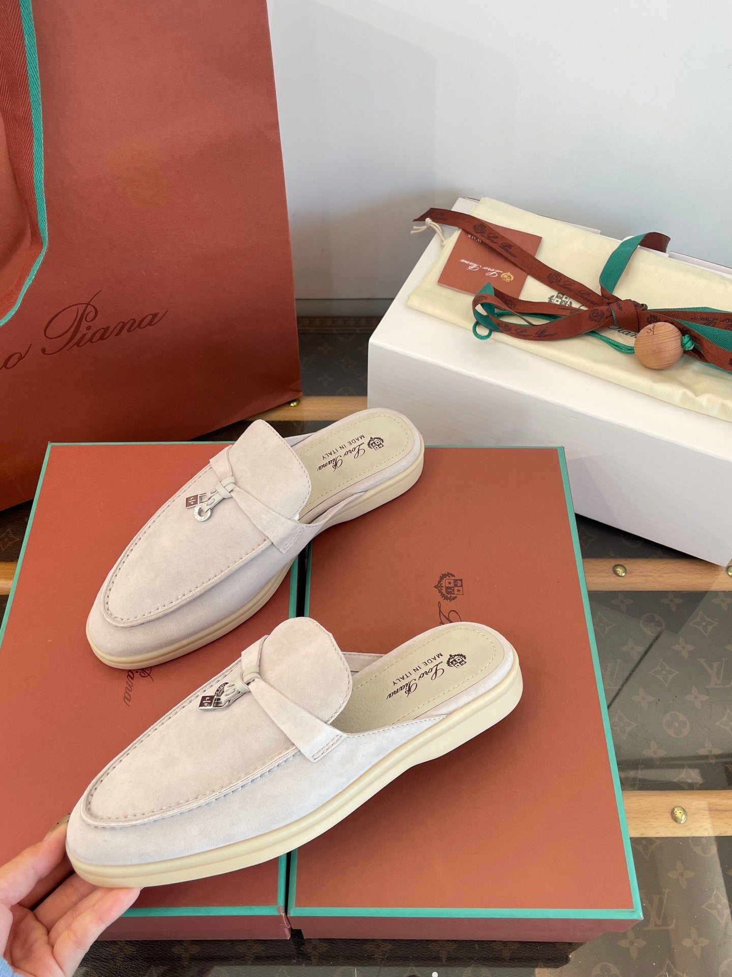 LORO P SUMMER CHARMS LOAFERS