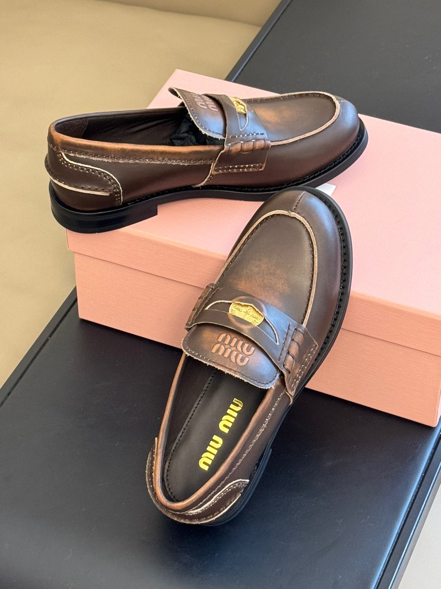 MIU M LOAFERS
