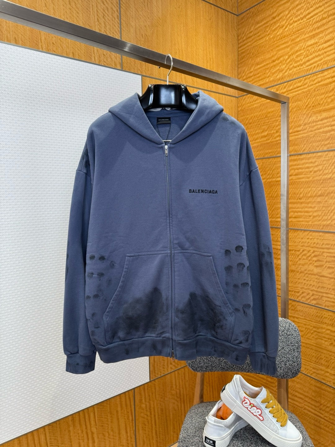 BAL ZIP SWEATSHIRT