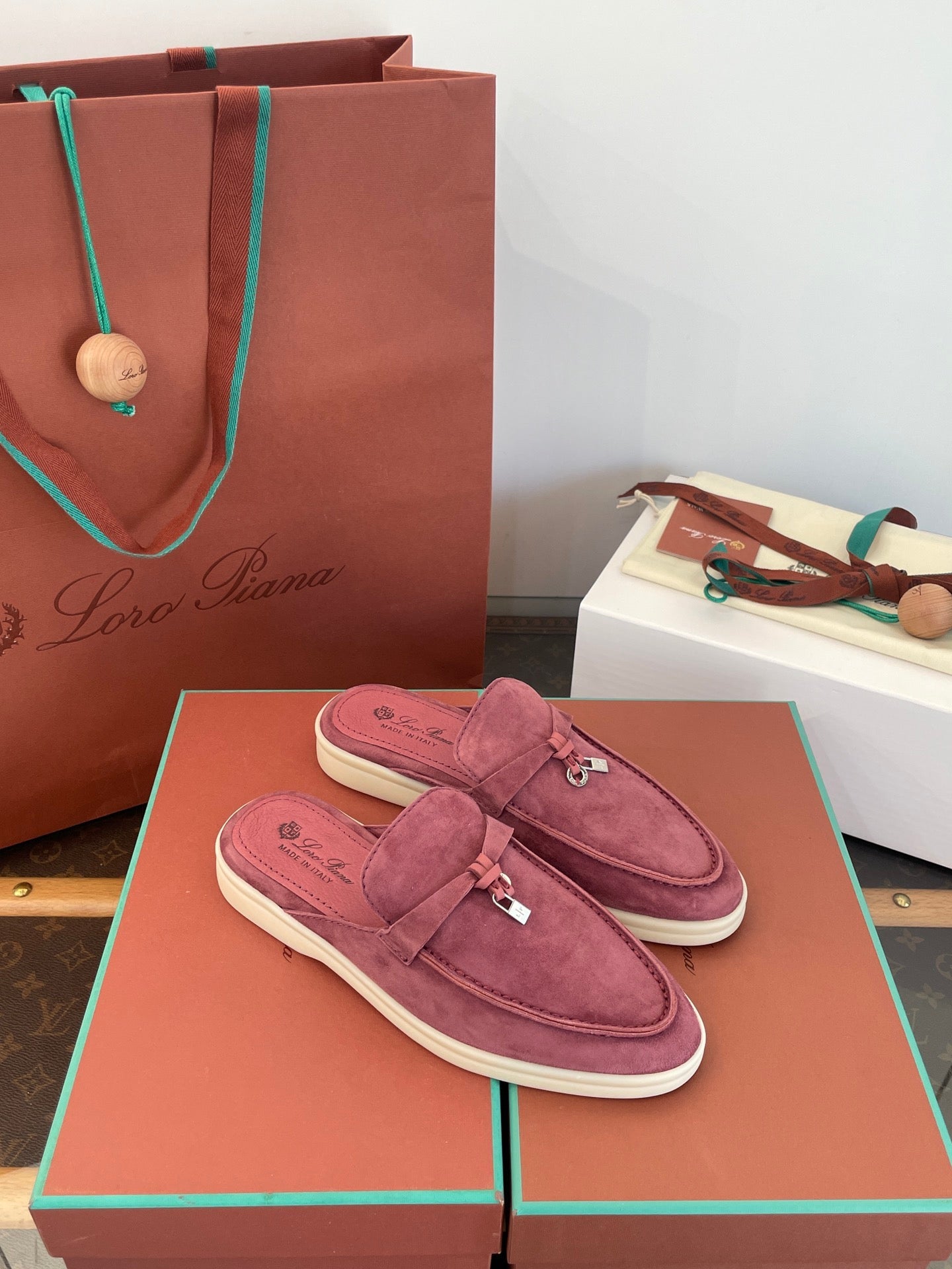 LORO P SUMMER CHARMS LOAFERS