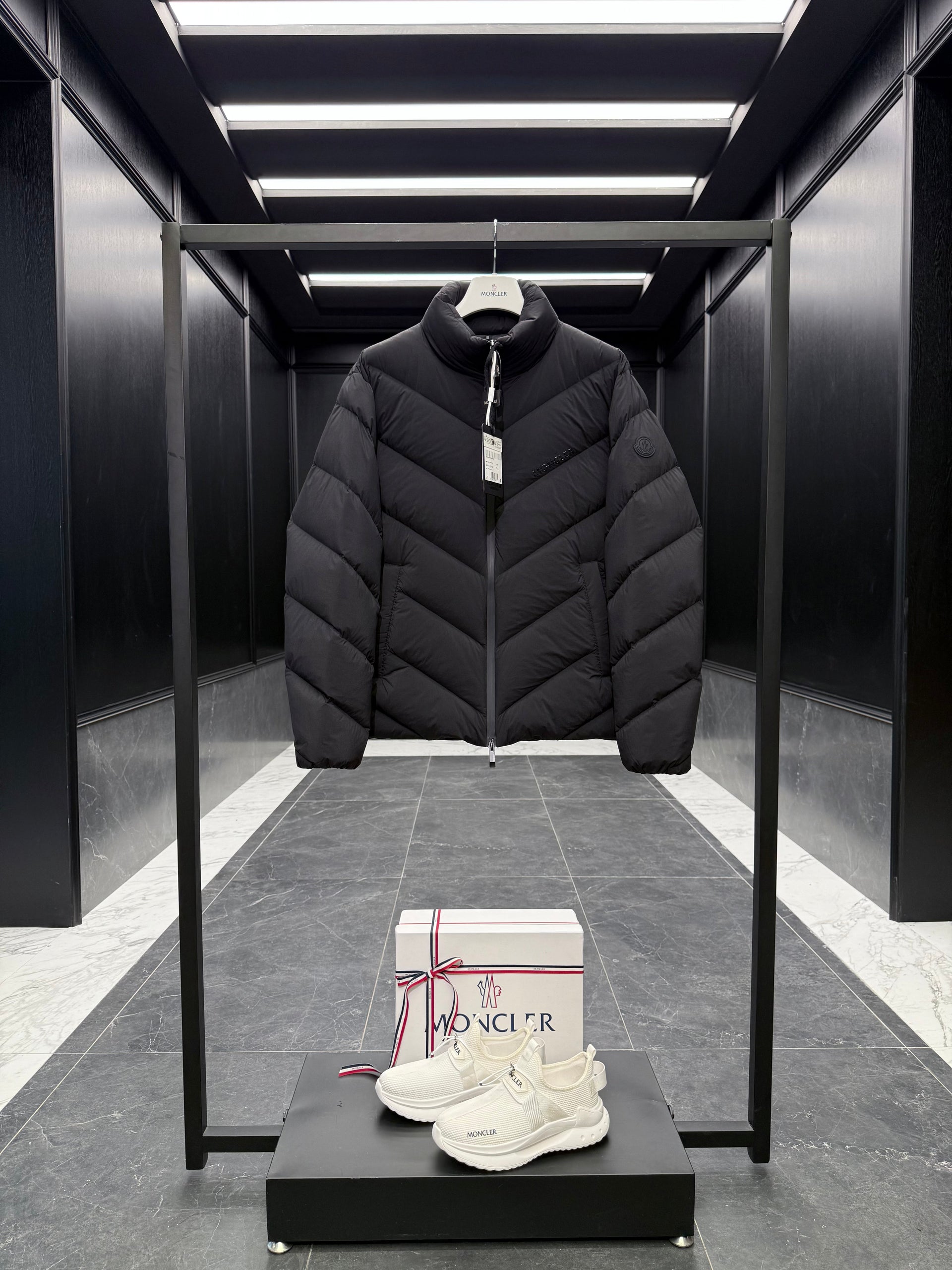 MONC MATT BLACK JACKET
